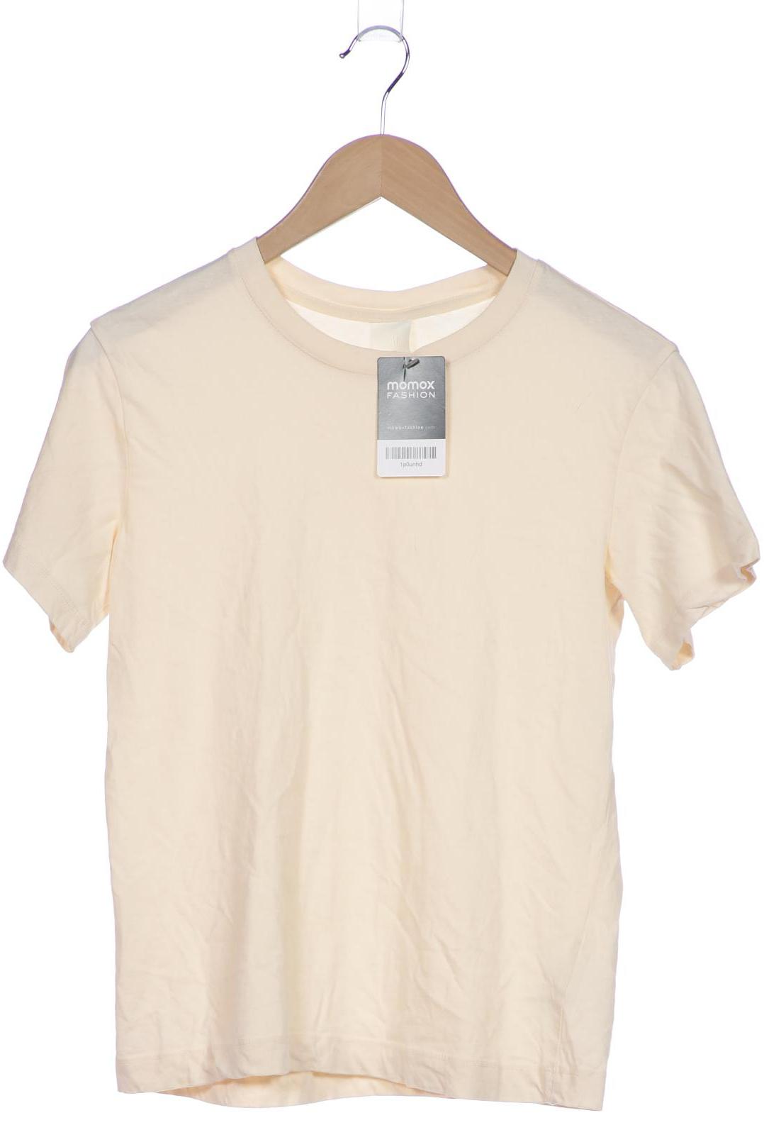 

H&M Damen T-Shirt, beige, Gr. 36