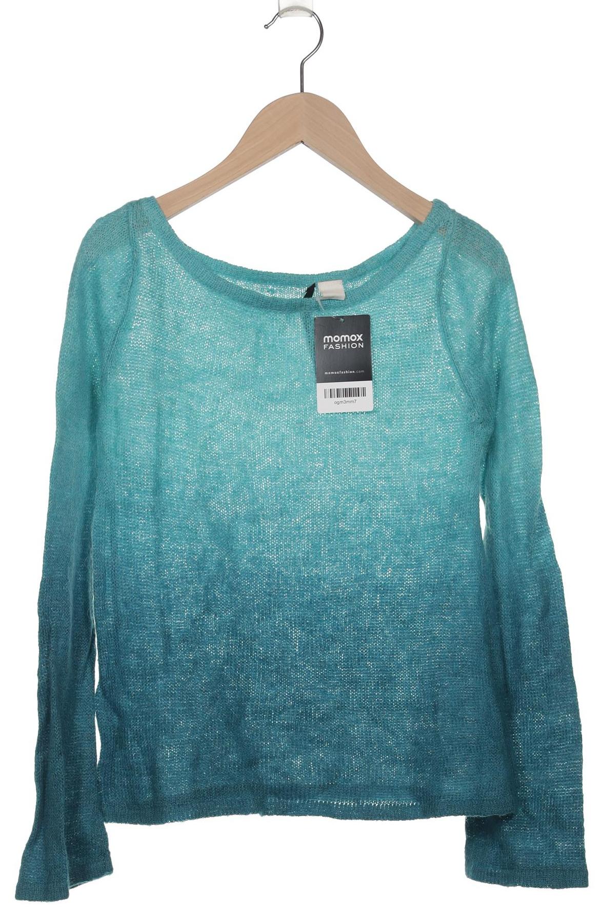 

H&M Damen Pullover, türkis, Gr. 34