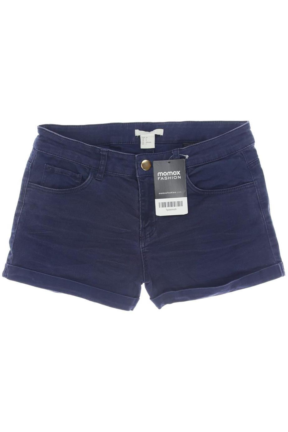 

H&M Damen Shorts, marineblau, Gr. 34
