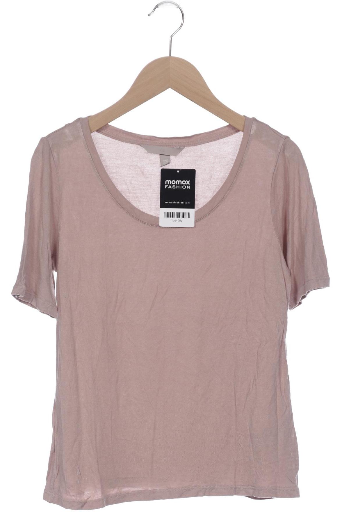

H&M Damen T-Shirt, braun, Gr. 34
