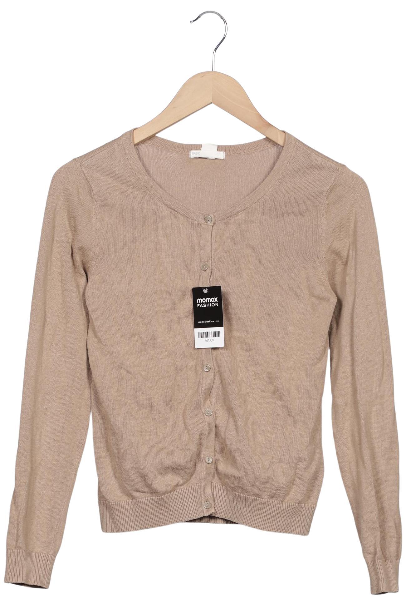 

H&M Damen Strickjacke, beige, Gr. 36