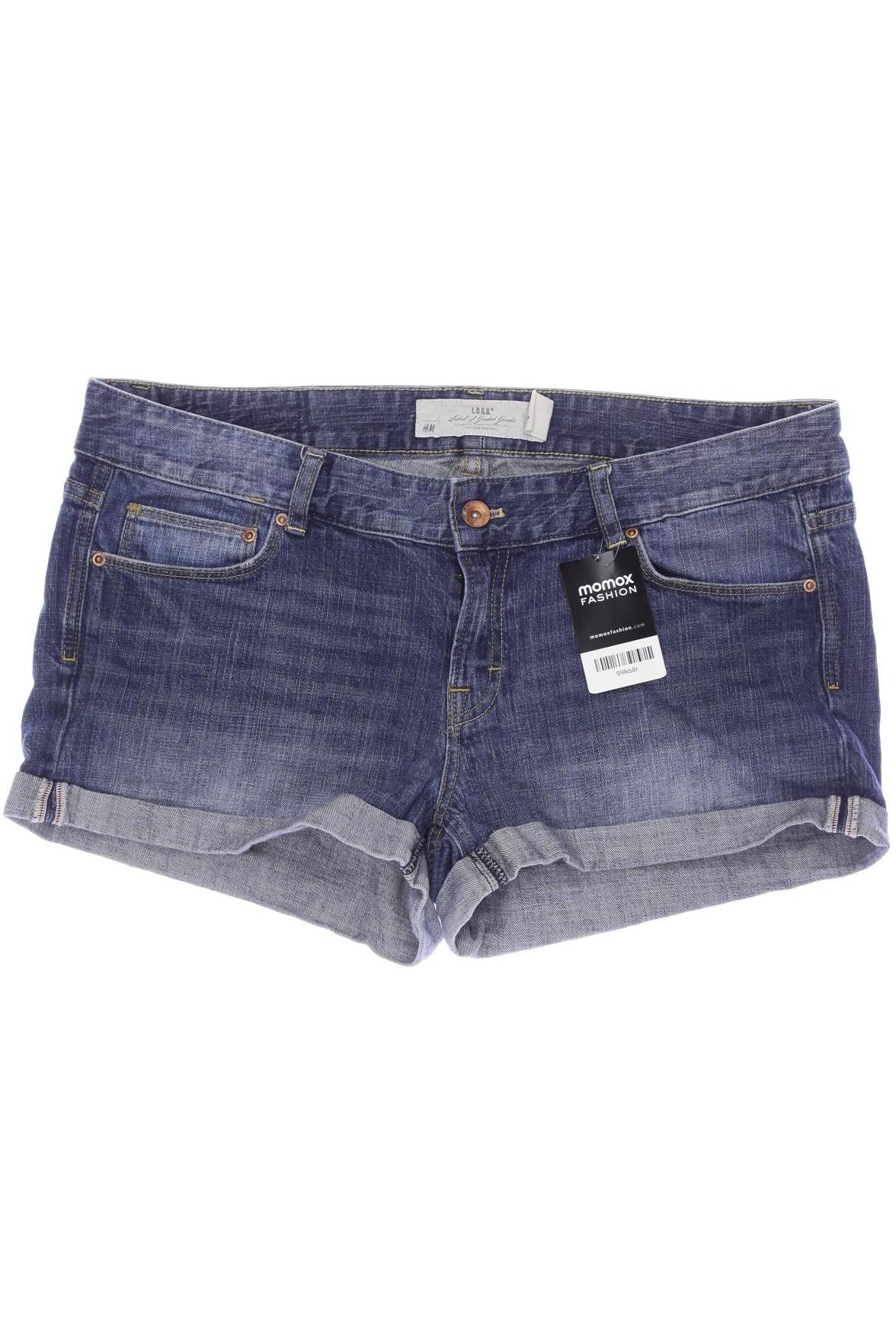 

H&M Damen Shorts, marineblau, Gr. 34