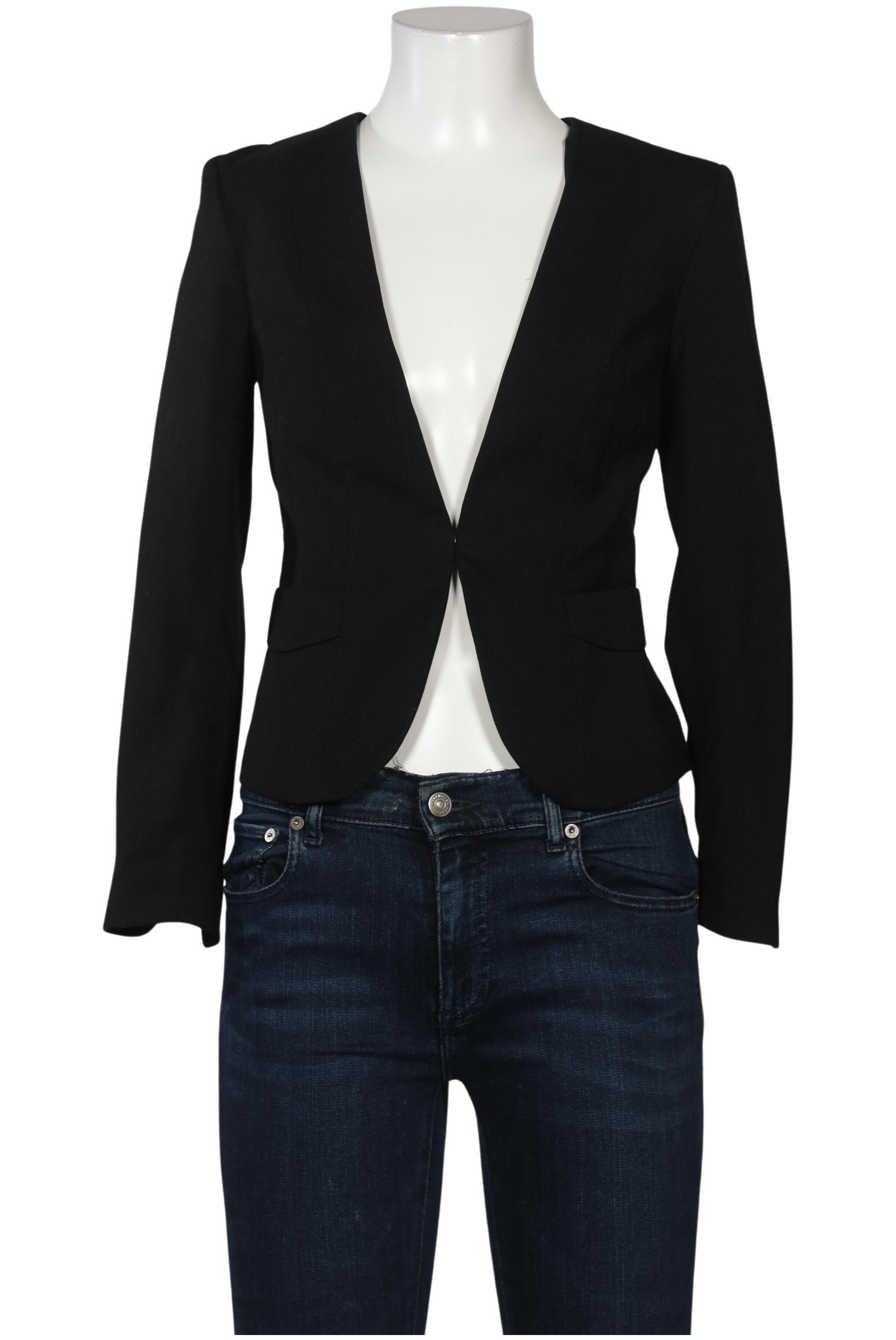 

H&M Damen Blazer, schwarz, Gr. 34
