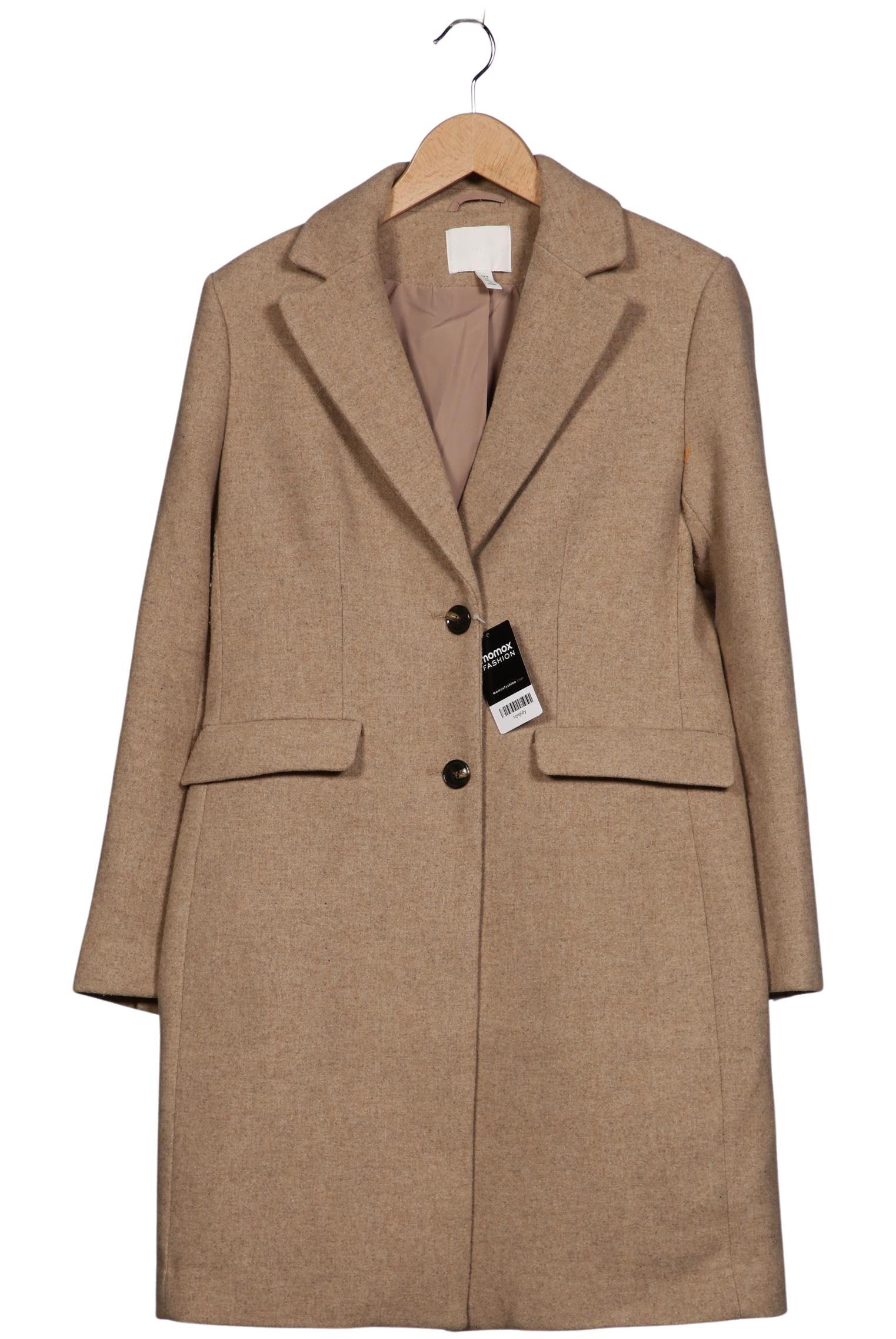 

H&M Damen Mantel, beige, Gr. 38