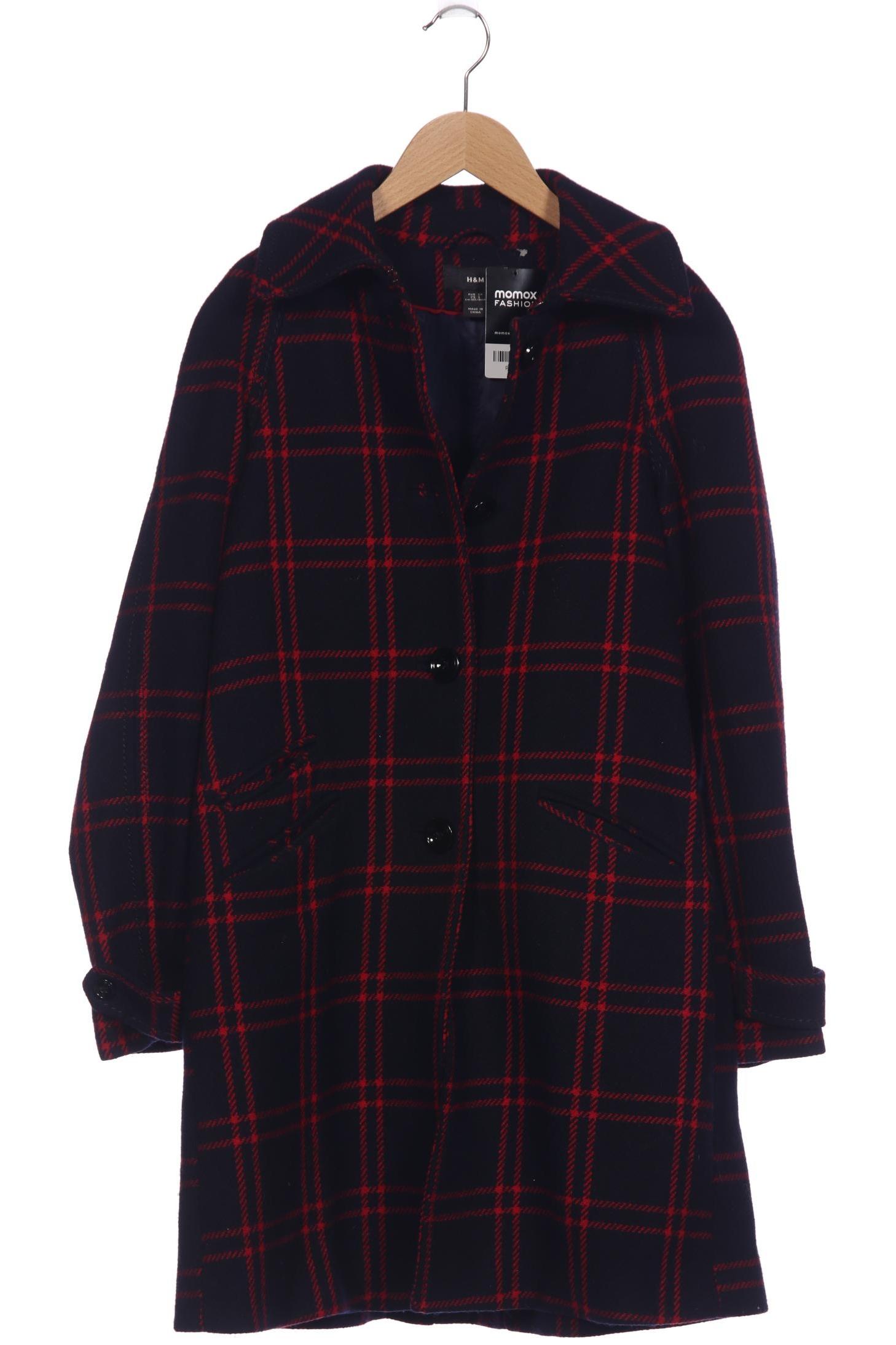 

H&M Damen Mantel, marineblau, Gr. 34