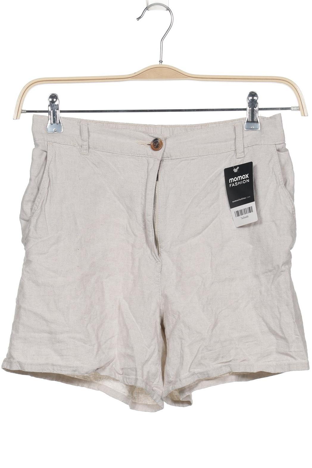 

H&M Damen Shorts, cremeweiß, Gr. 36