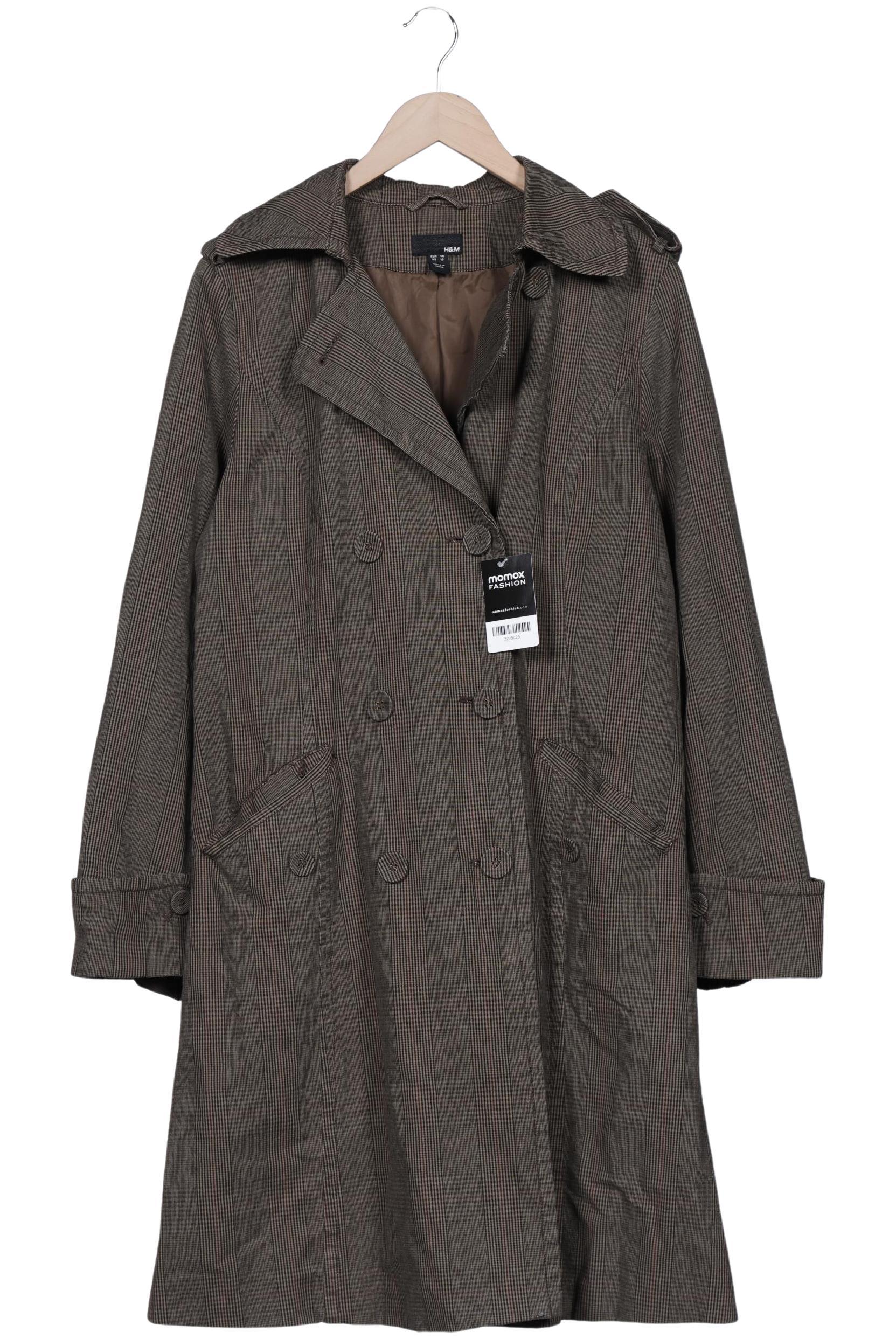

H&M Damen Mantel, braun, Gr. 46