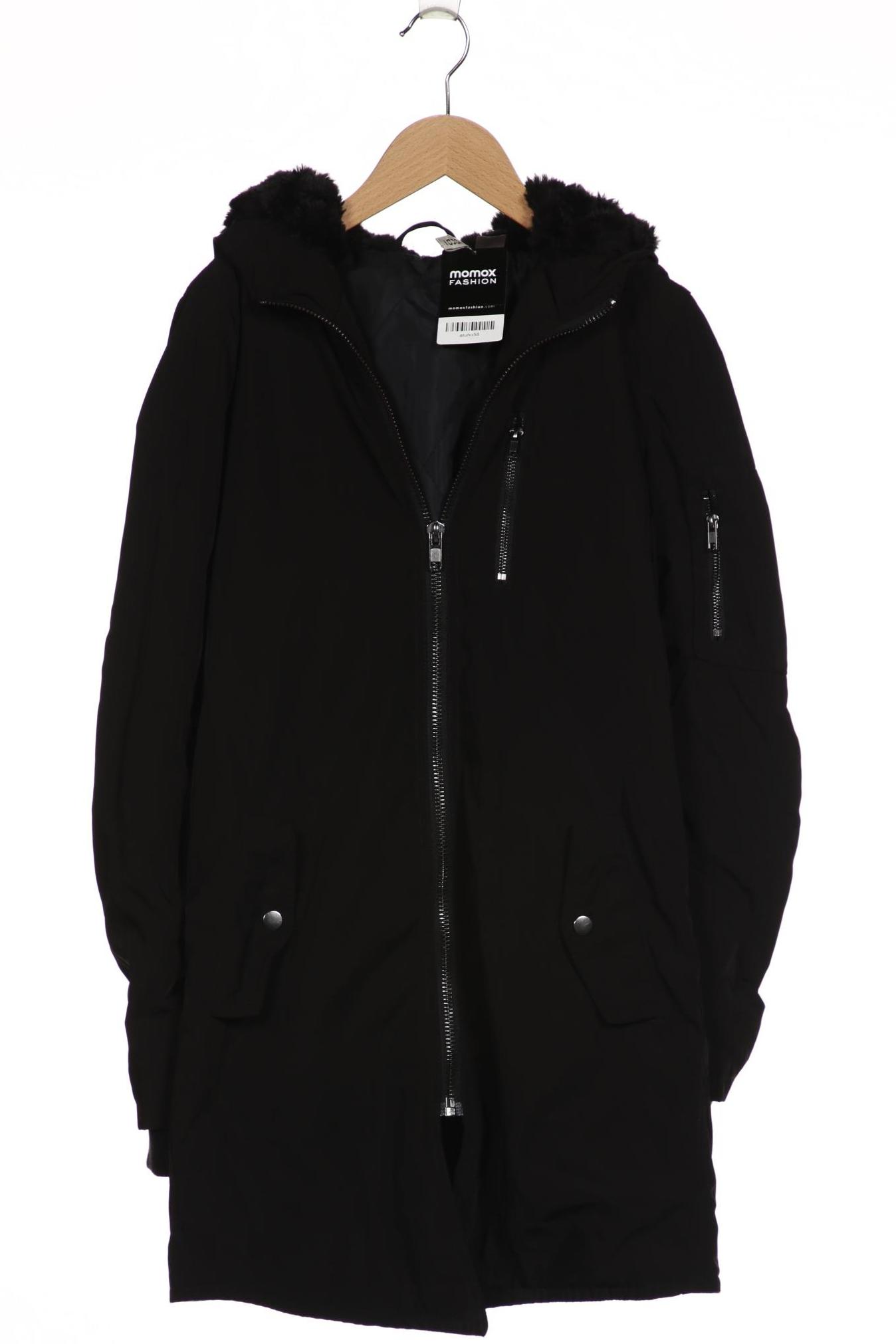 

H&M Damen Mantel, schwarz