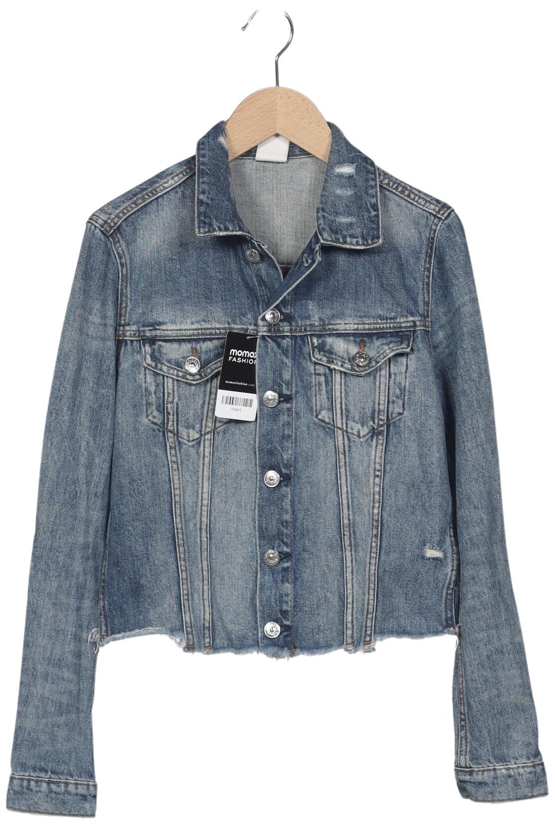 

H&M Damen Jacke, blau, Gr. 38