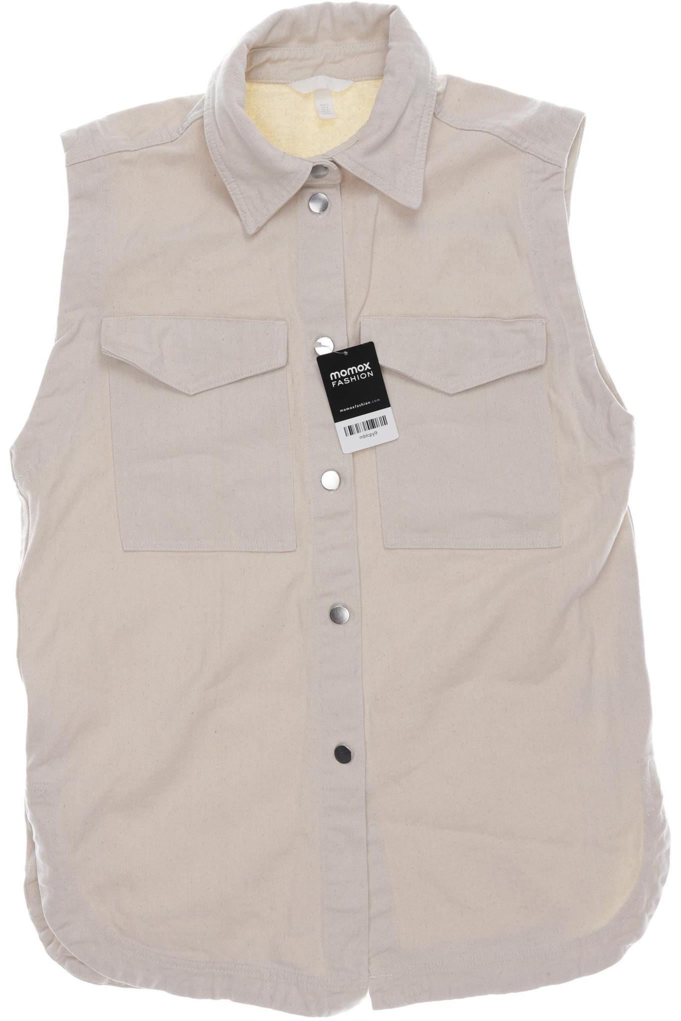 

H&M Damen Weste, beige, Gr. 36