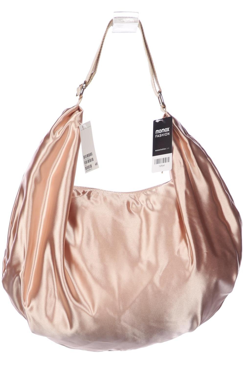 

H&M Damen Handtasche, beige, Gr.
