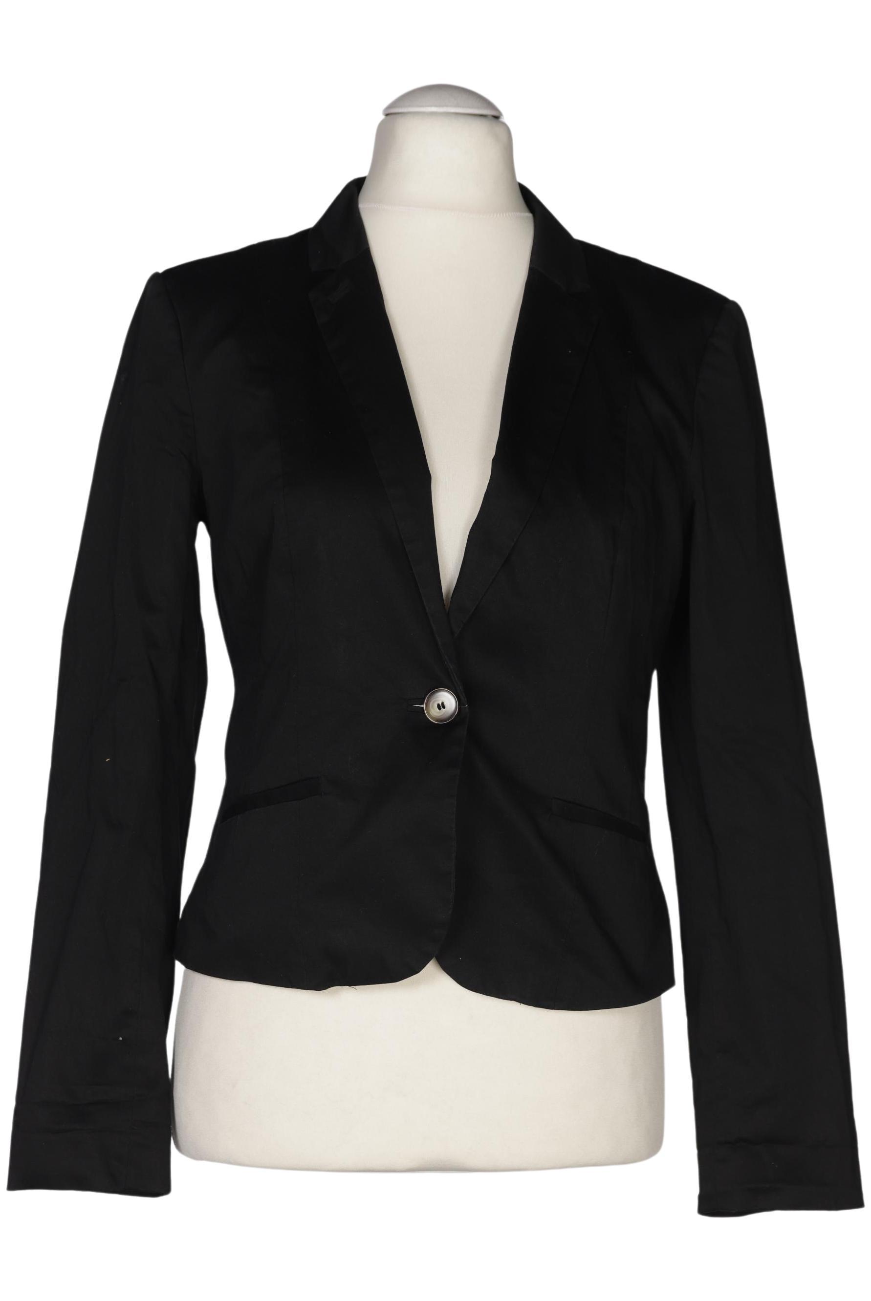 

H&M Damen Blazer, schwarz, Gr. 38