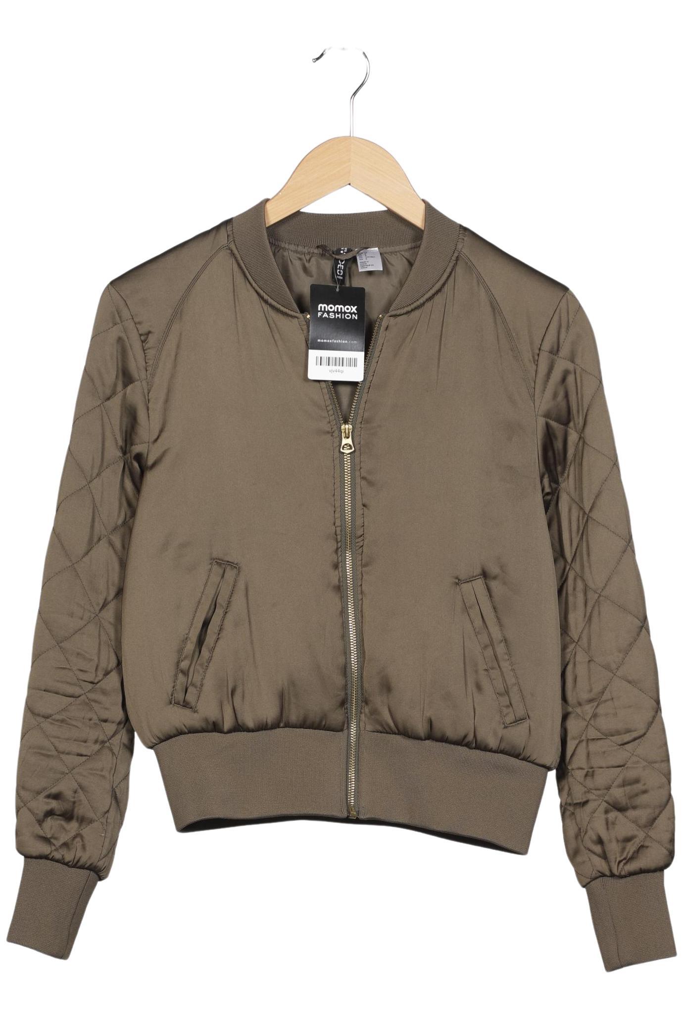 

H&M Damen Jacke, grün, Gr. 38