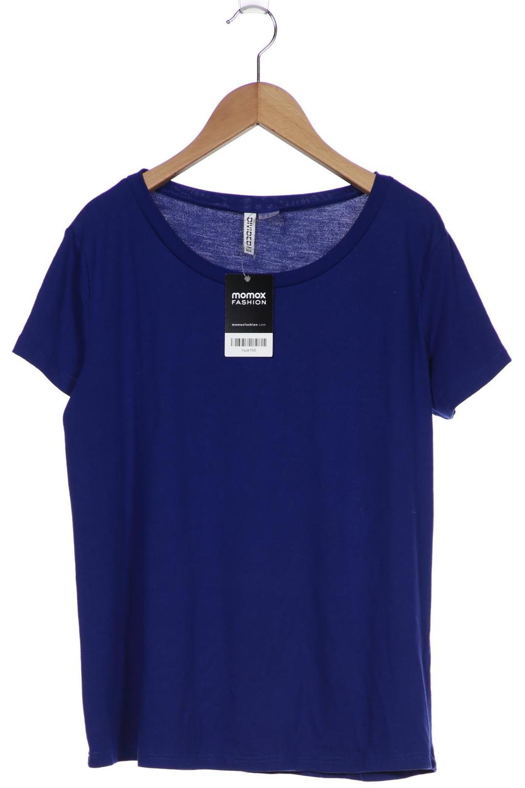 

H&M Damen T-Shirt, blau