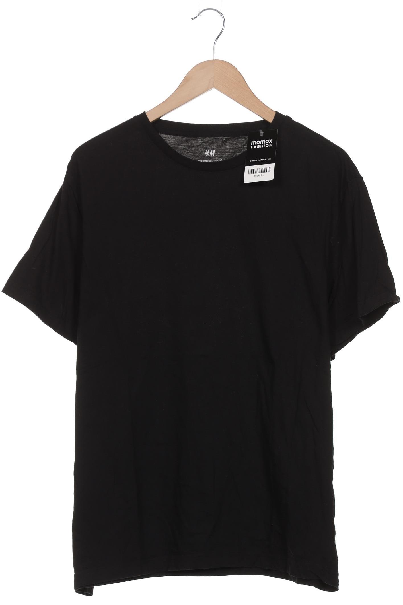 

H&M Damen T-Shirt, schwarz, Gr. 44