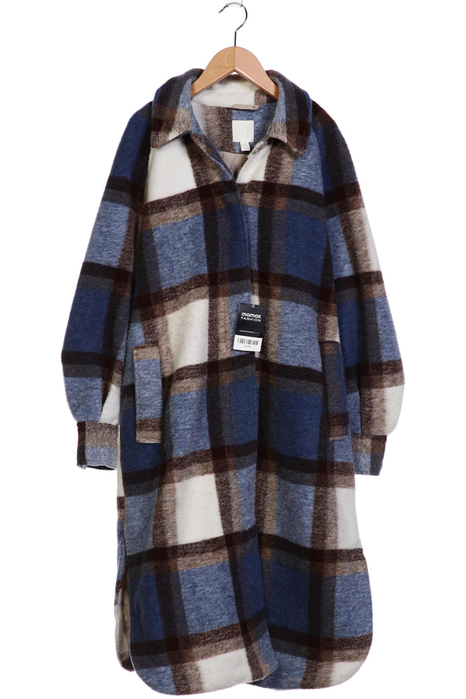 

H&M Damen Mantel, blau, Gr. 36