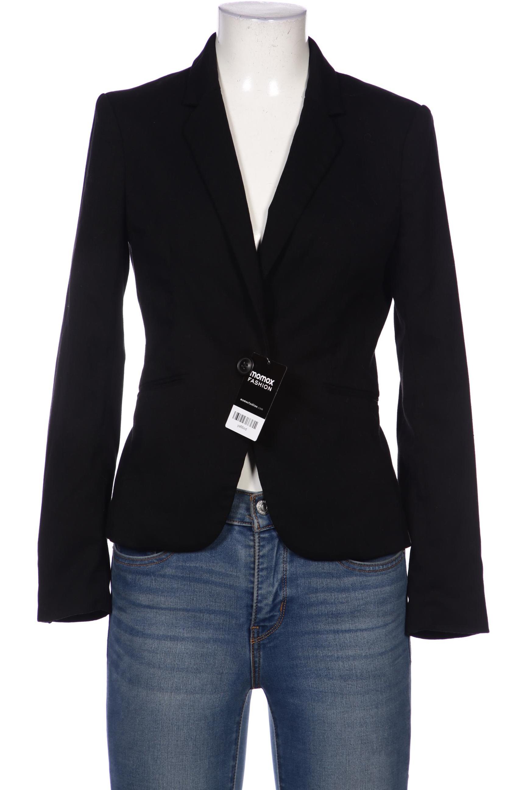 

H&M Damen Blazer, schwarz, Gr. 36