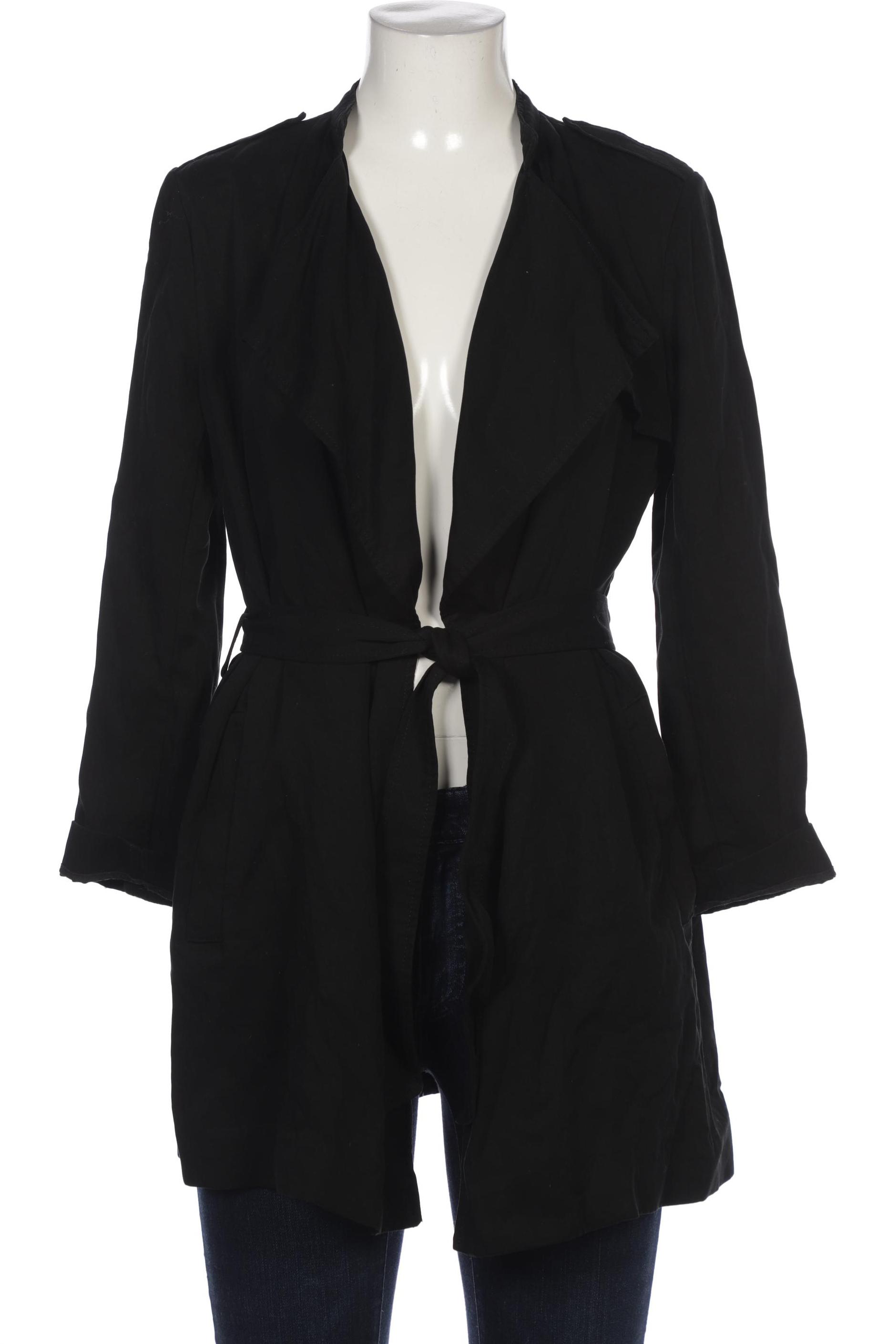 

H&M Damen Mantel, schwarz, Gr. 38