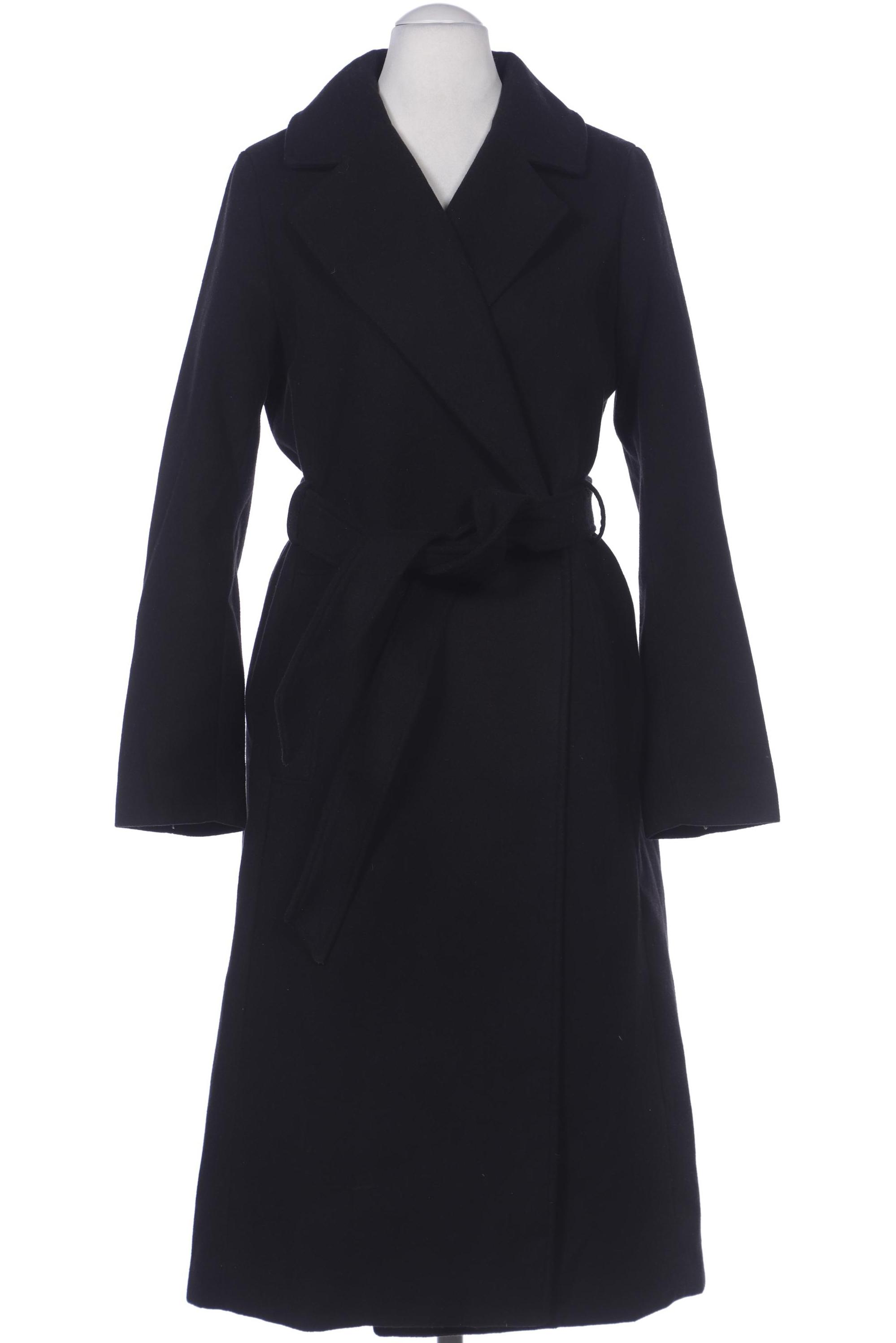 

H&M Damen Mantel, schwarz, Gr. 38