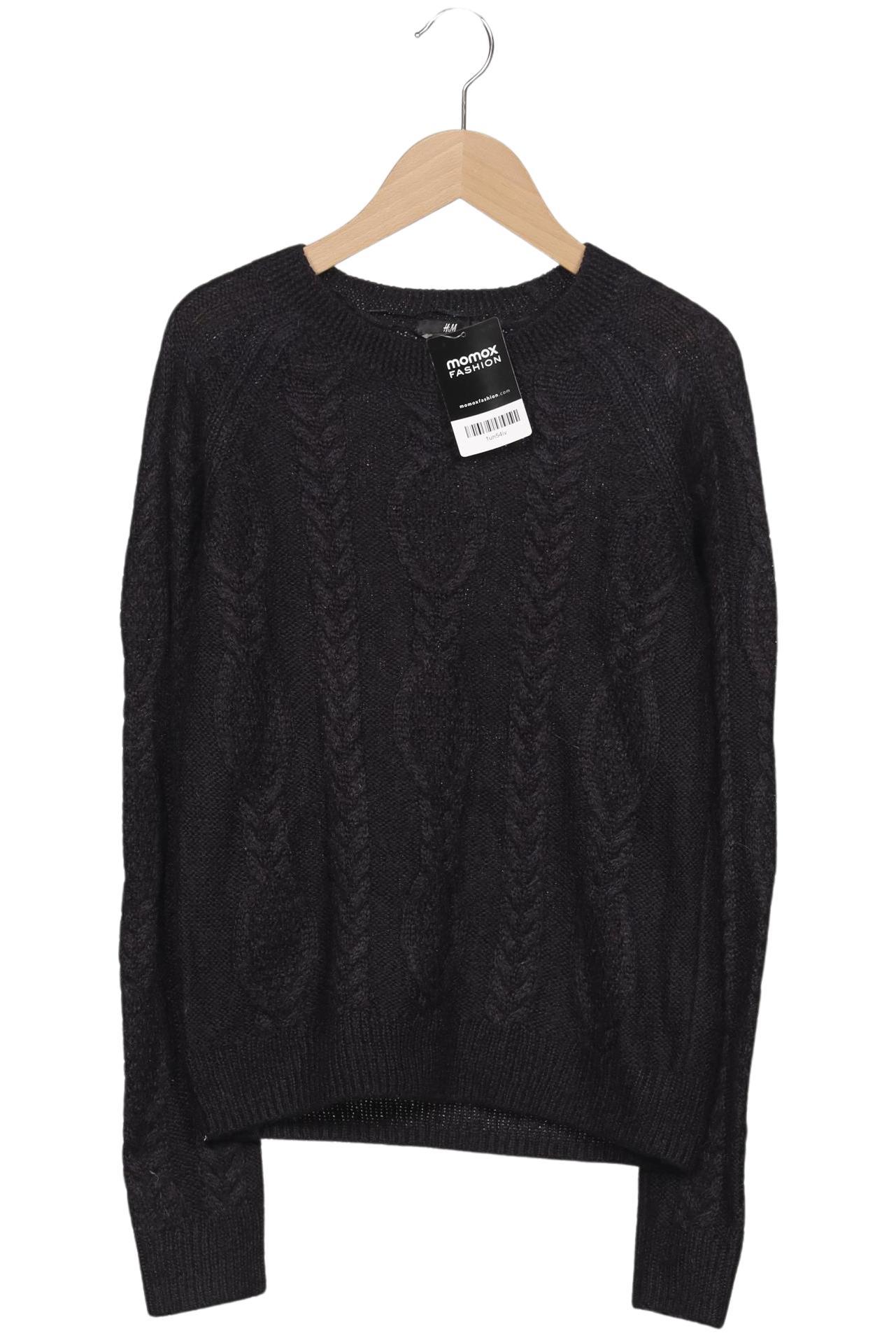 

H&M Damen Pullover, schwarz, Gr. 36