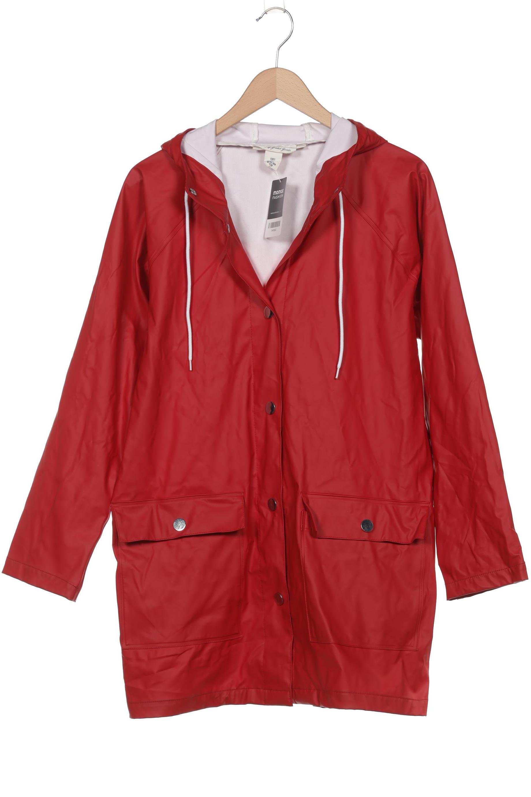 

H&M Damen Mantel, rot, Gr. 36