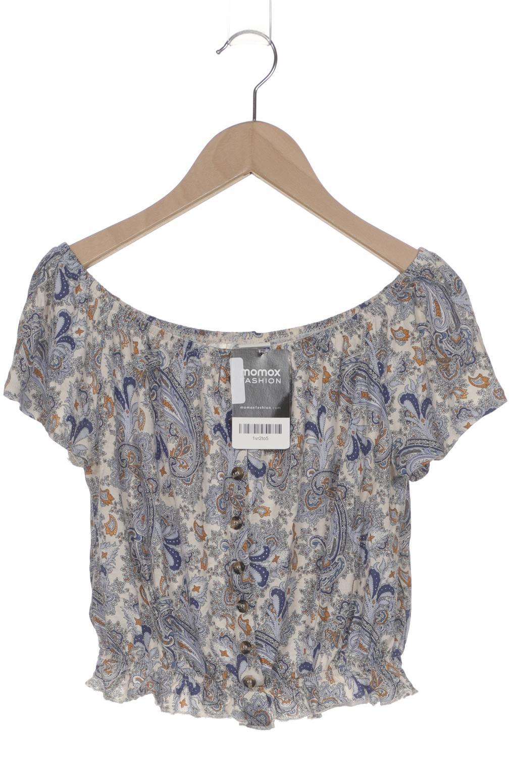 

H&M Damen T-Shirt, blau, Gr. 34