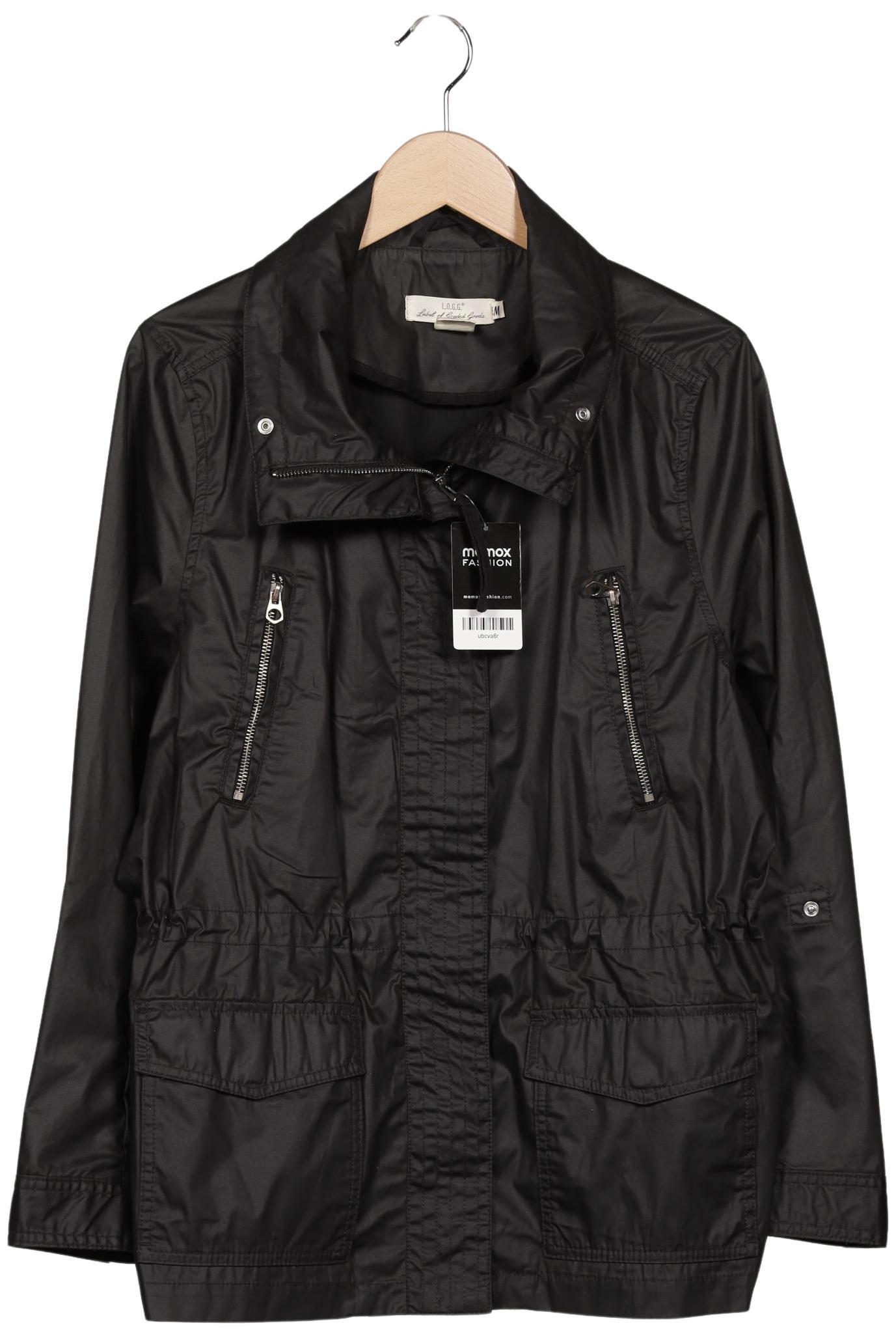 

H&M Damen Jacke, schwarz, Gr. 44