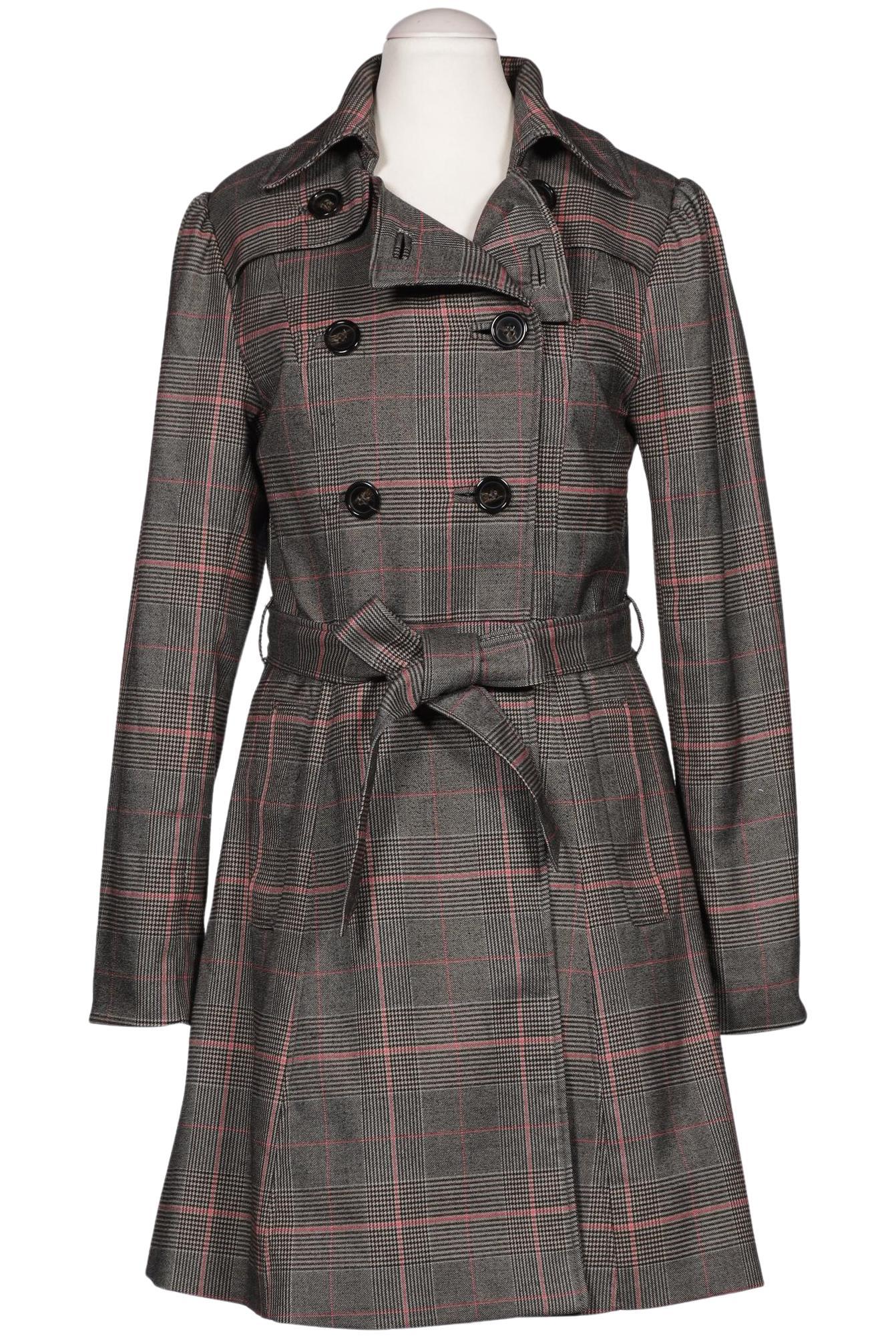 

H&M Damen Mantel, grau, Gr. 34