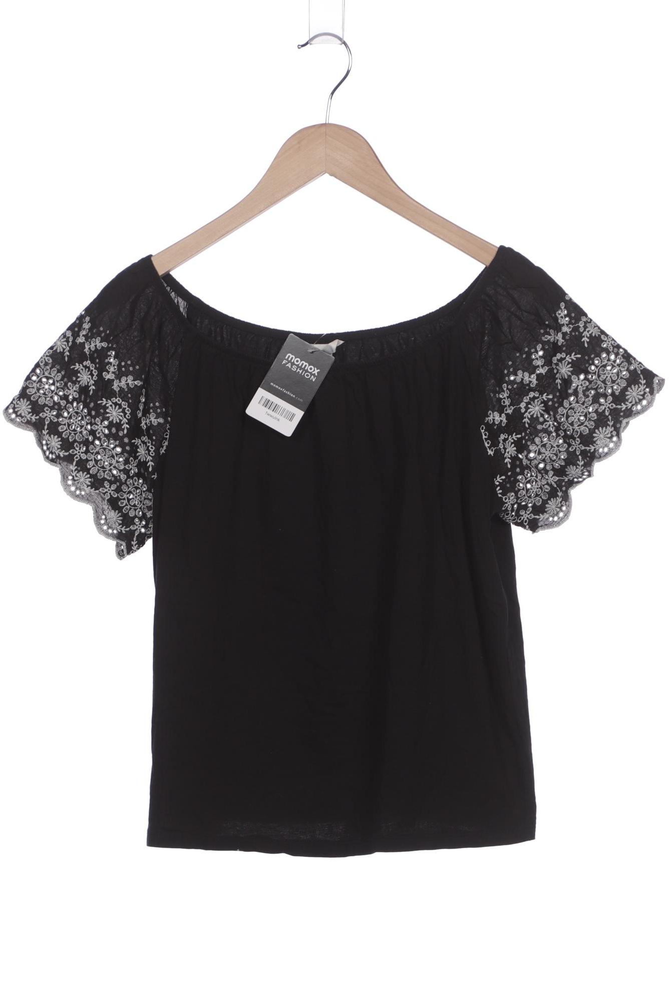 

H&M Damen T-Shirt, schwarz, Gr. 36