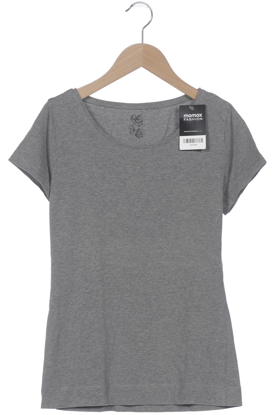 

H&M Damen T-Shirt, grau, Gr. 38