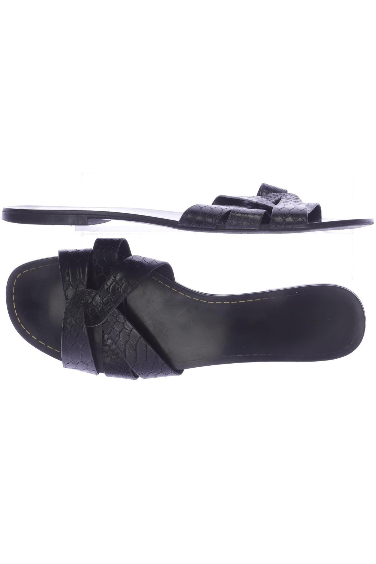 

H&M Damen Sandale, schwarz, Gr. 41