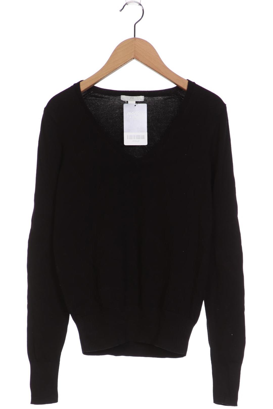 

H&M Damen Pullover, schwarz, Gr. 34
