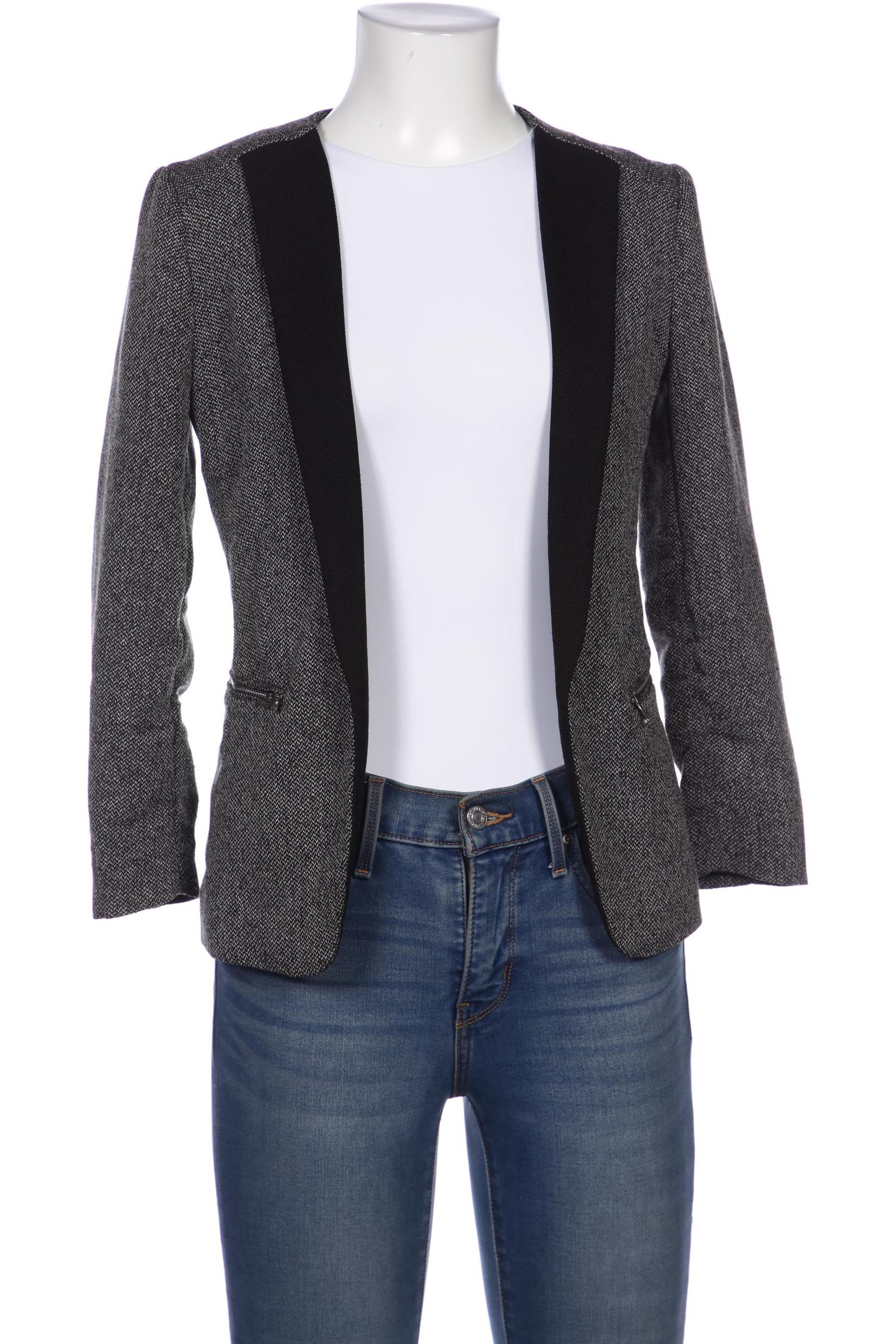 

H&M Damen Blazer, grau, Gr. 34