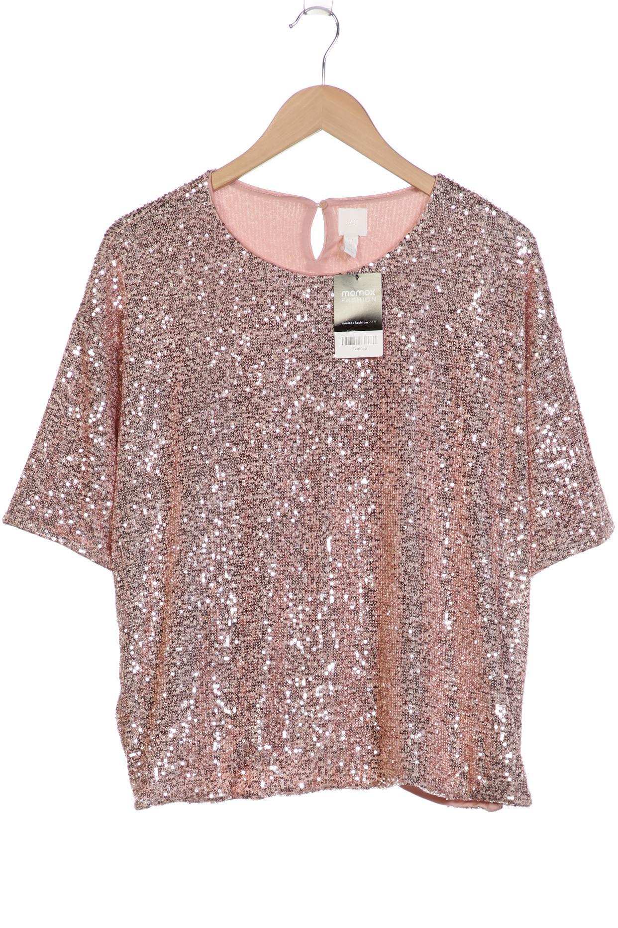 

H&M Damen T-Shirt, gold, Gr. 44