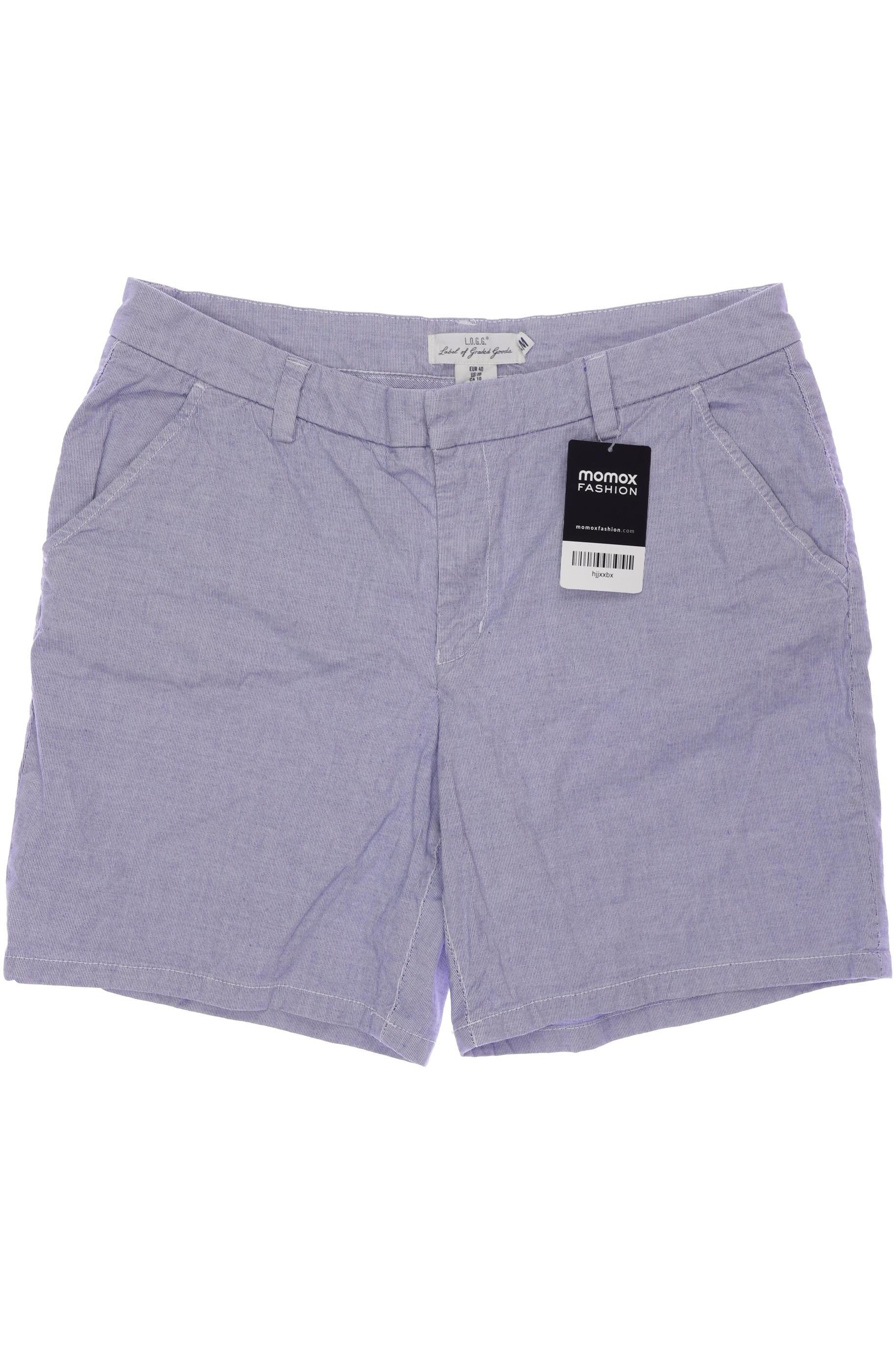 

H&M Damen Shorts, hellblau, Gr. 40