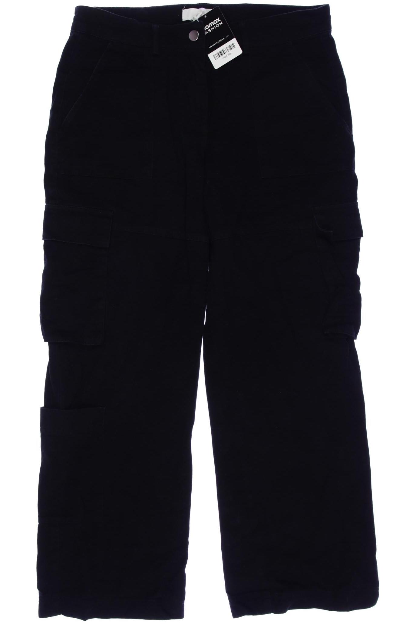 

H&M Damen Stoffhose, schwarz, Gr. 44