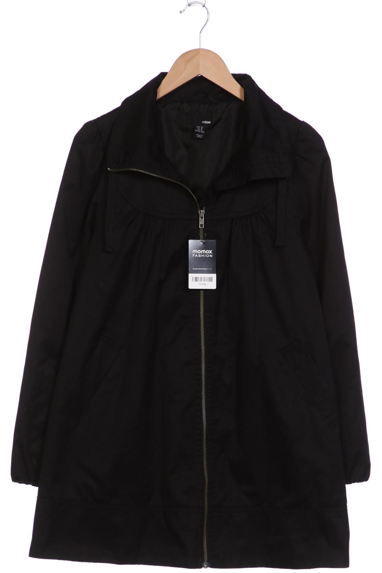 

H&M Damen Mantel, schwarz, Gr. 40