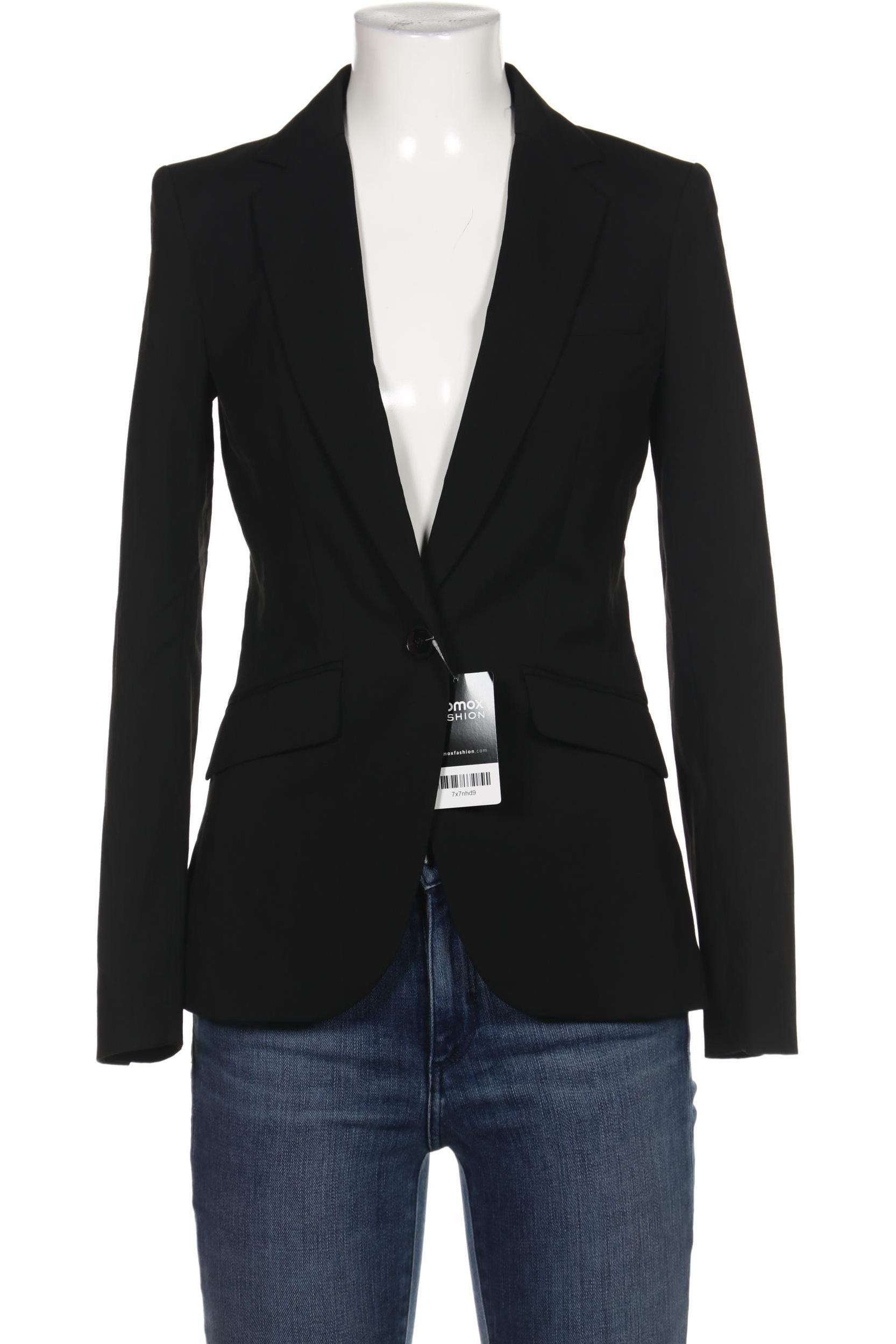 

H&M Damen Blazer, schwarz, Gr. 34