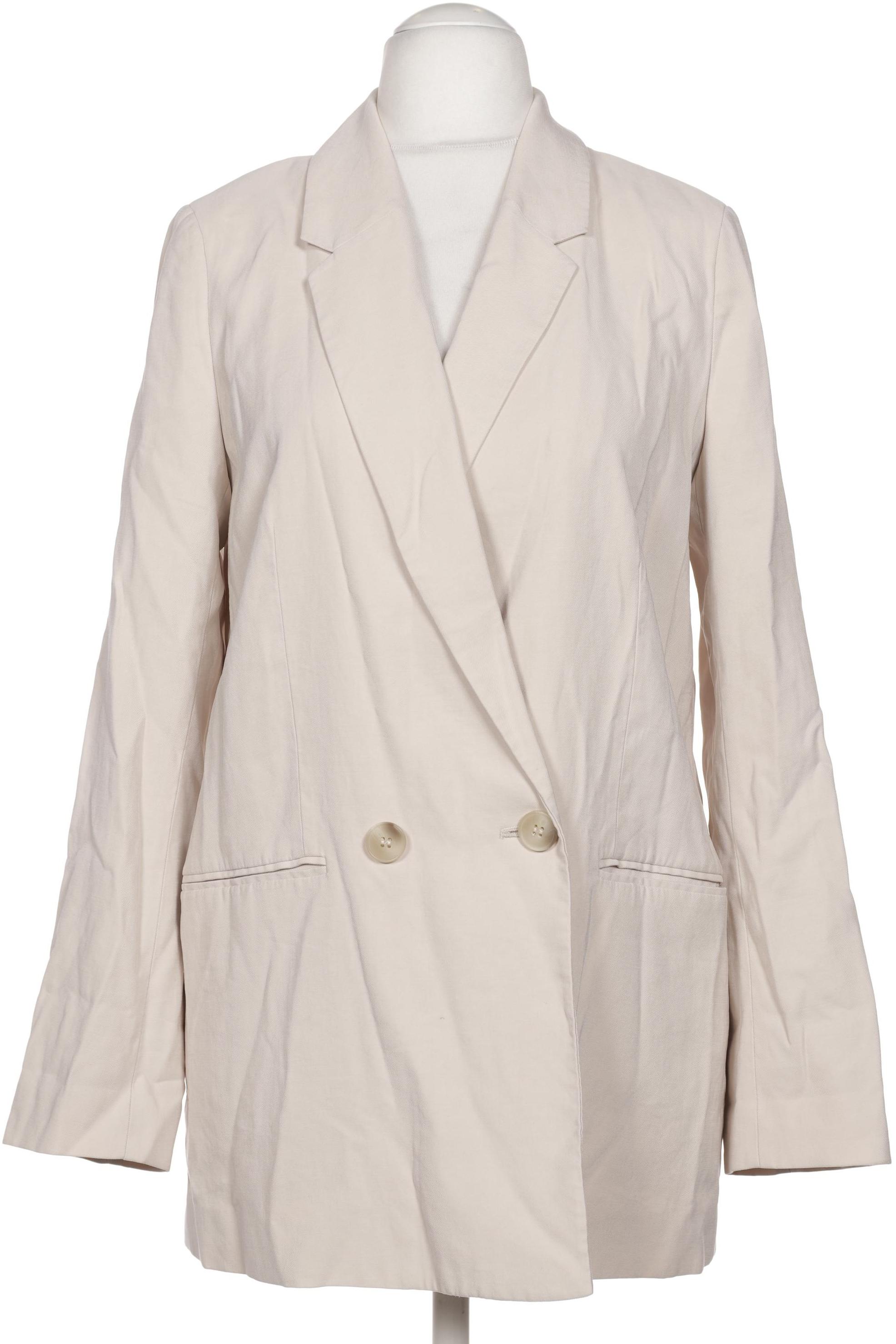 

H&M Damen Blazer, cremeweiß, Gr. 36