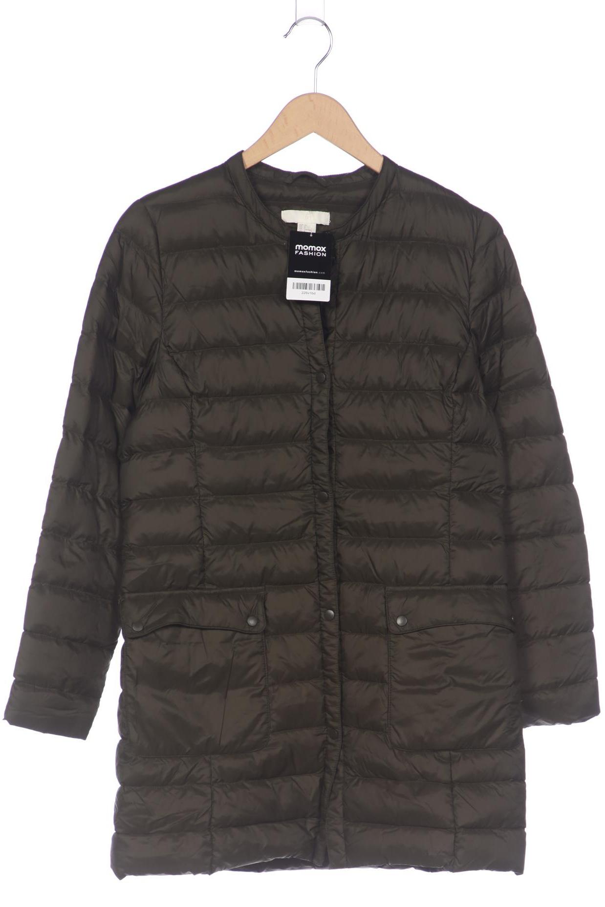 

H&M Damen Mantel, grün, Gr. 40