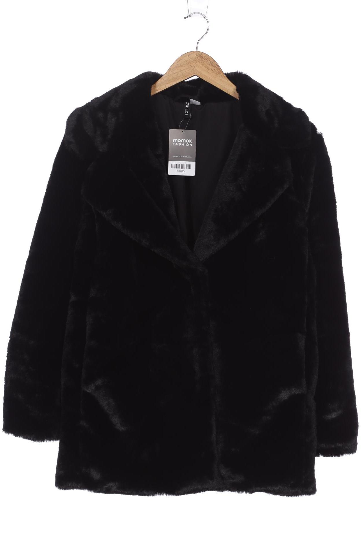 

H&M Damen Mantel, schwarz, Gr. 36