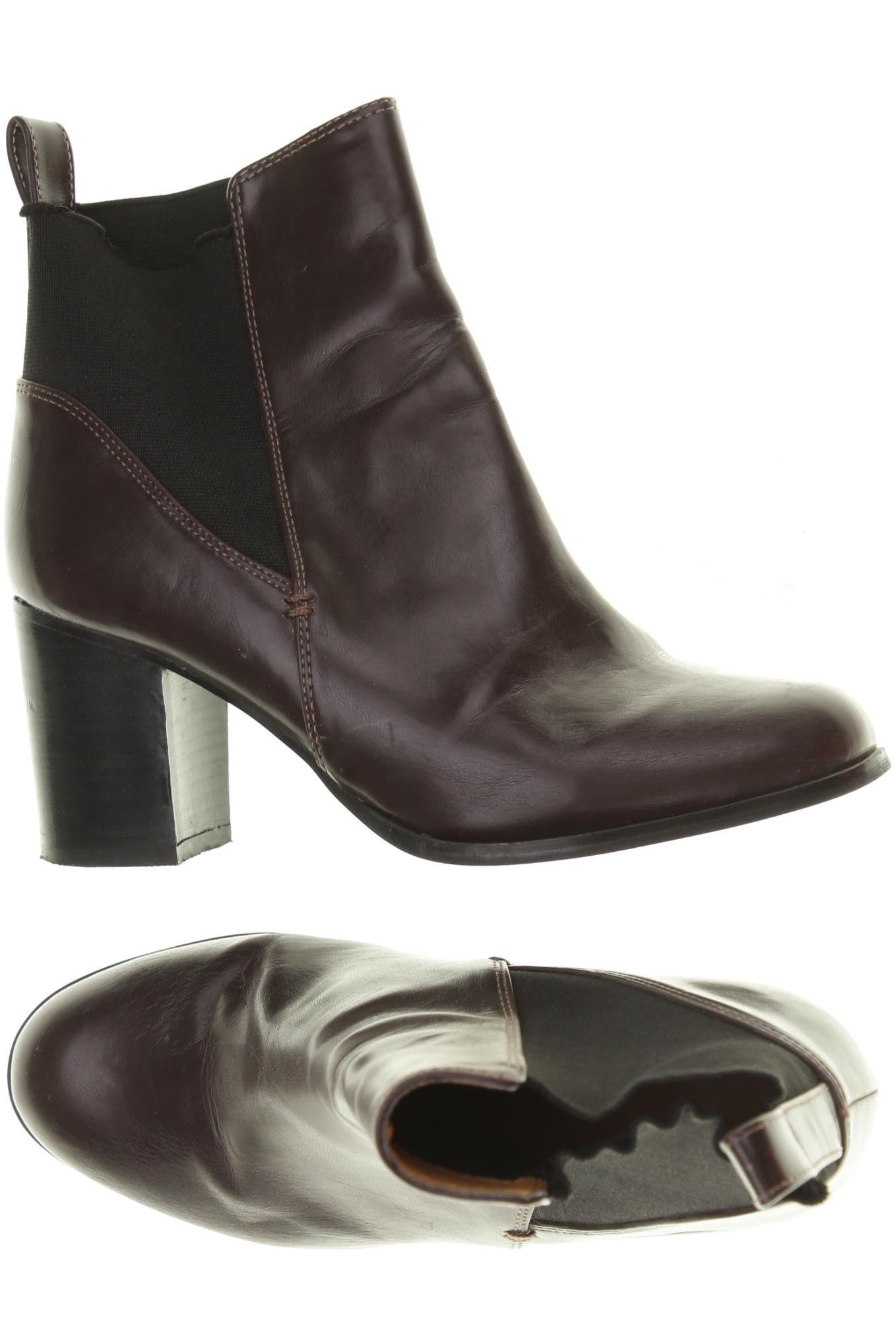 

H&M Damen Stiefelette, rot, Gr. 36