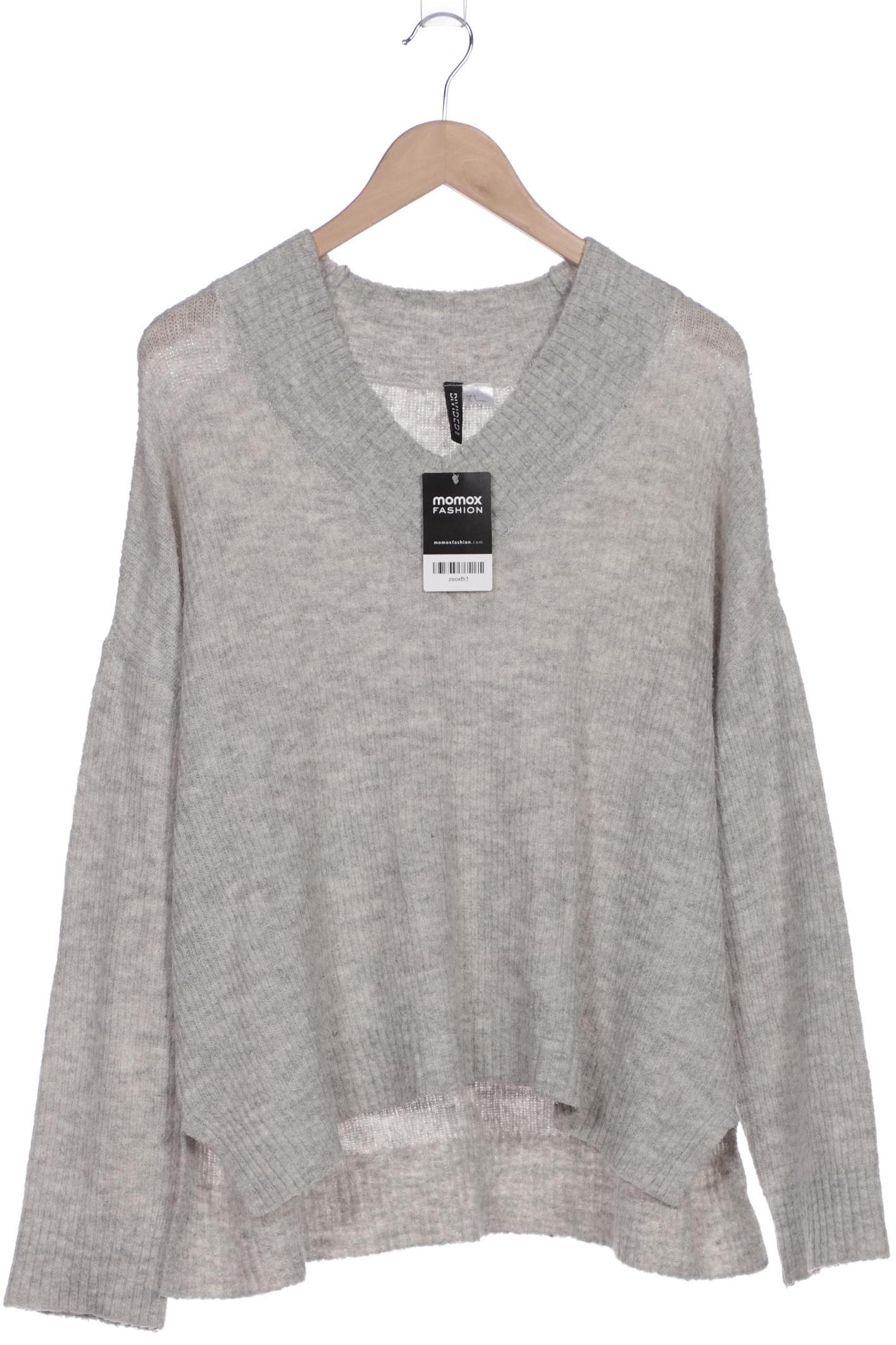 

H&M Damen Pullover, grau, Gr. 36