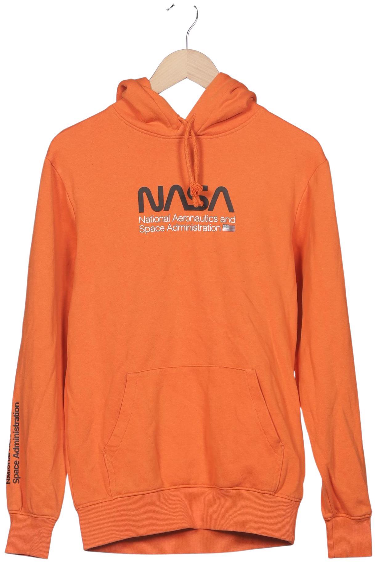 

H&M Damen Kapuzenpullover, orange, Gr. 34