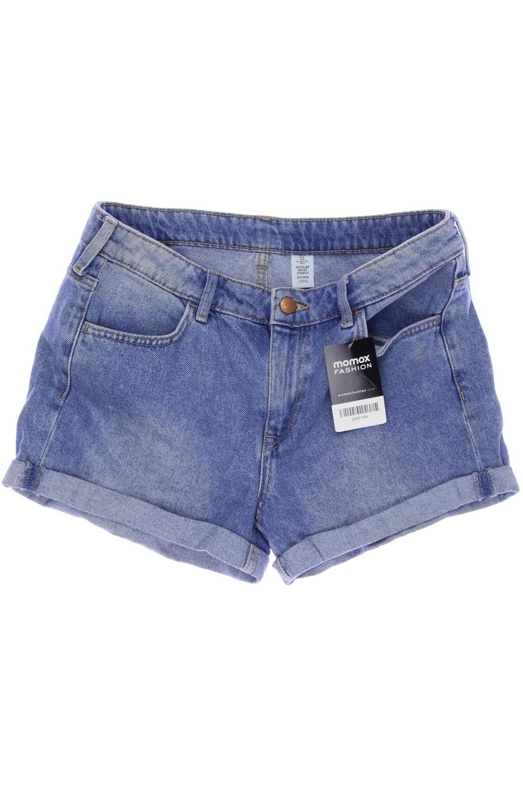 

H&M Damen Shorts, blau, Gr. 38