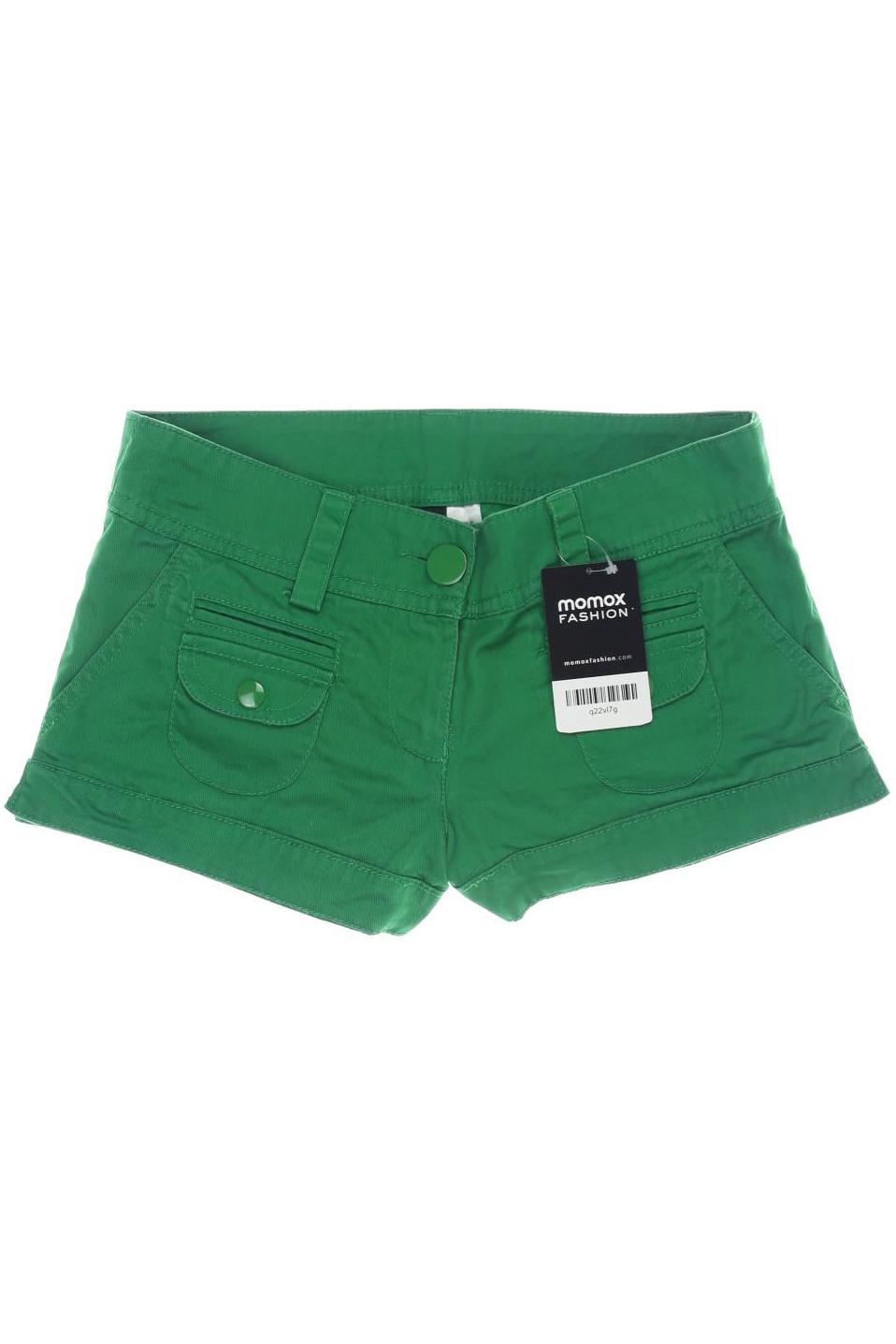 

H&M Damen Shorts, grün, Gr. 34