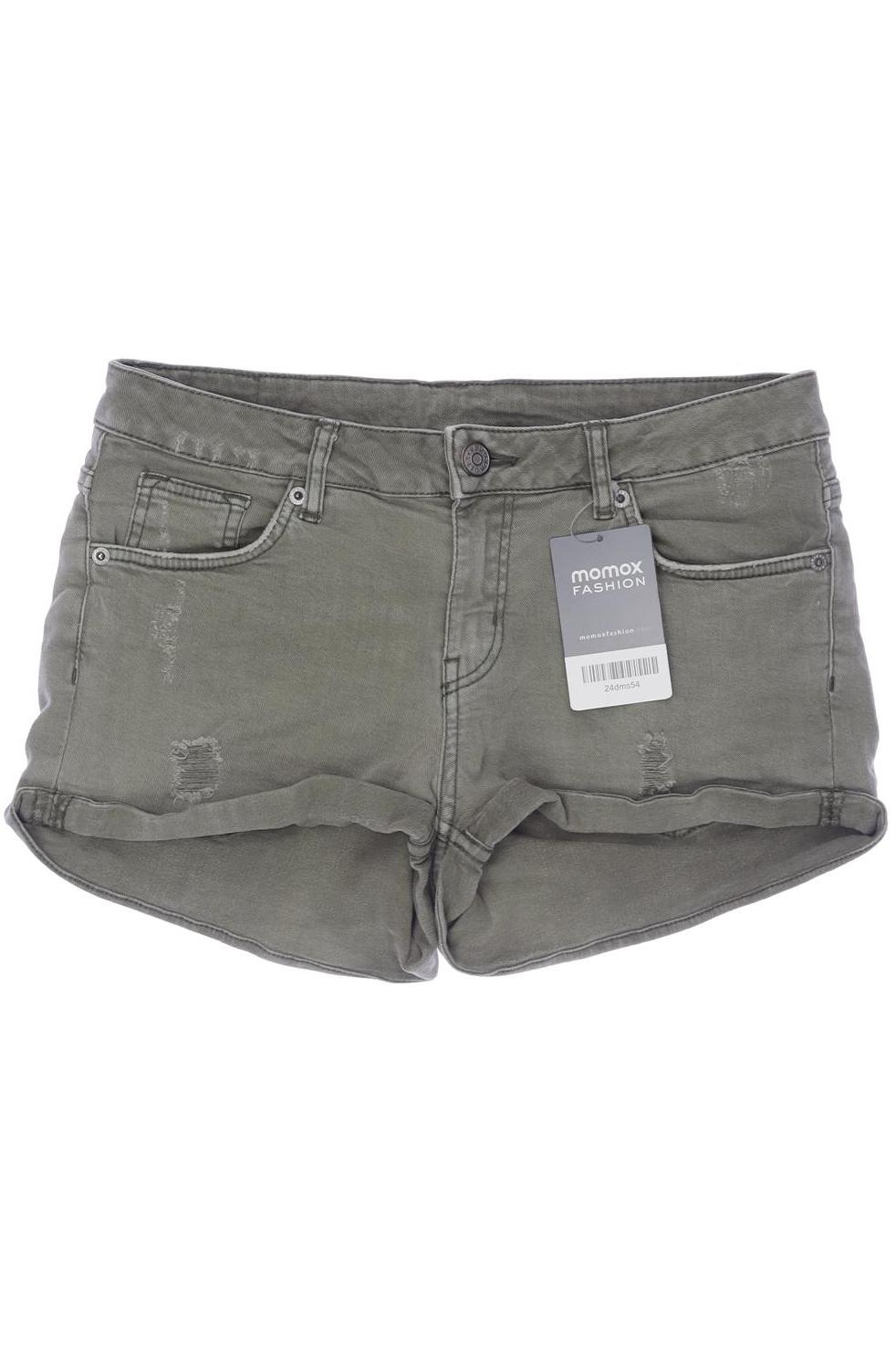 

H&M Damen Shorts, grün, Gr. 34