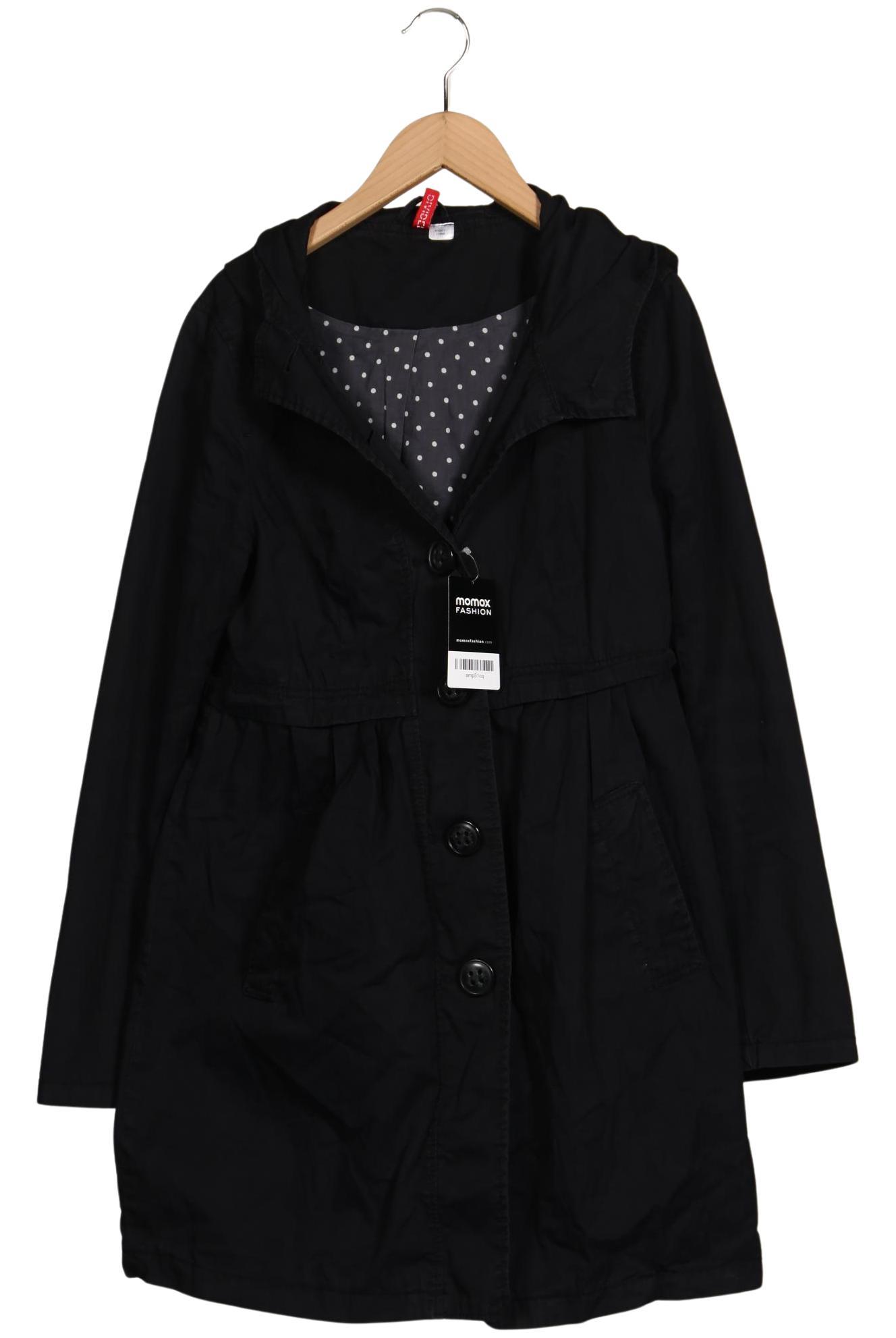 

H&M Damen Mantel, schwarz, Gr. 40