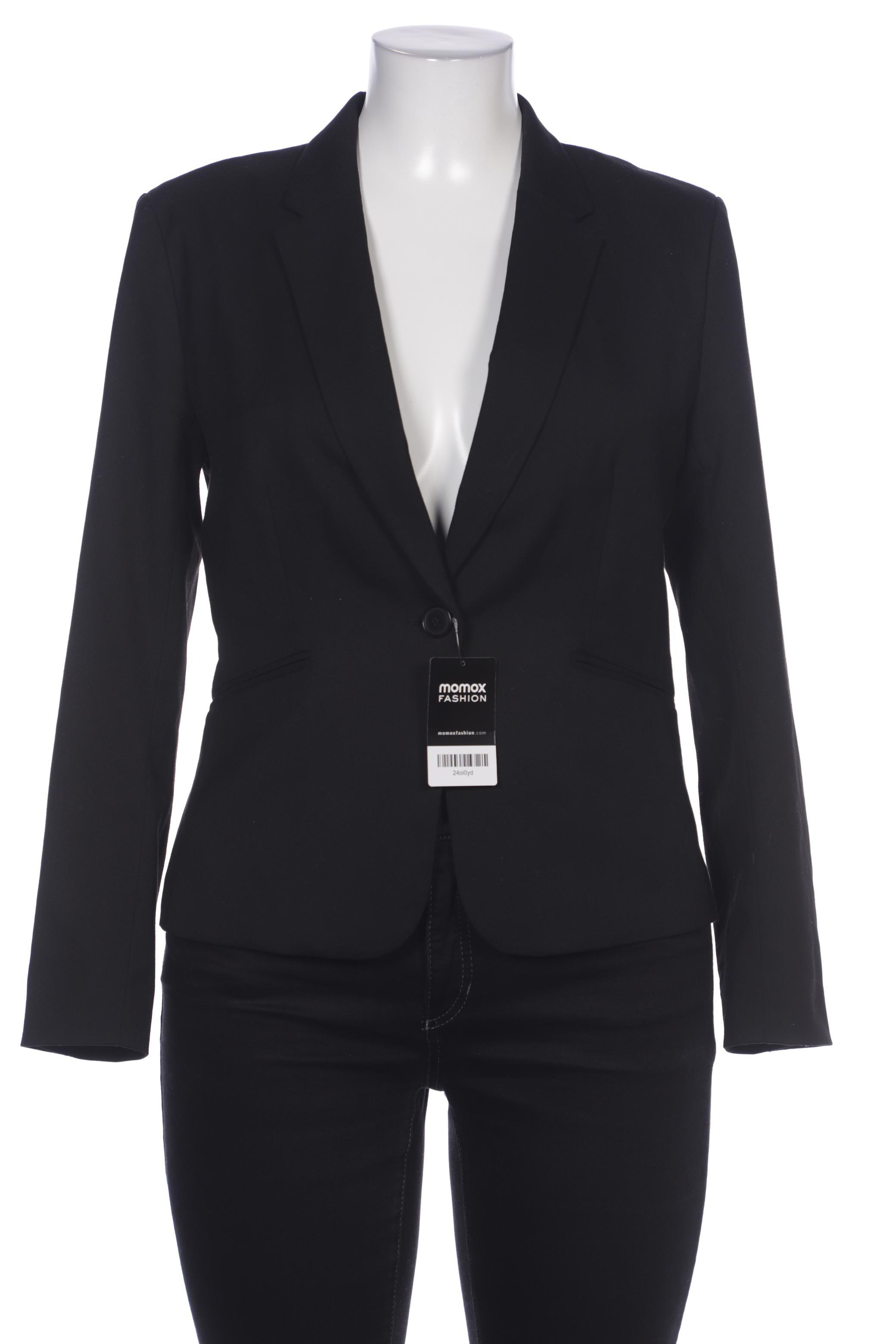 

H&M Damen Blazer, schwarz, Gr. 42