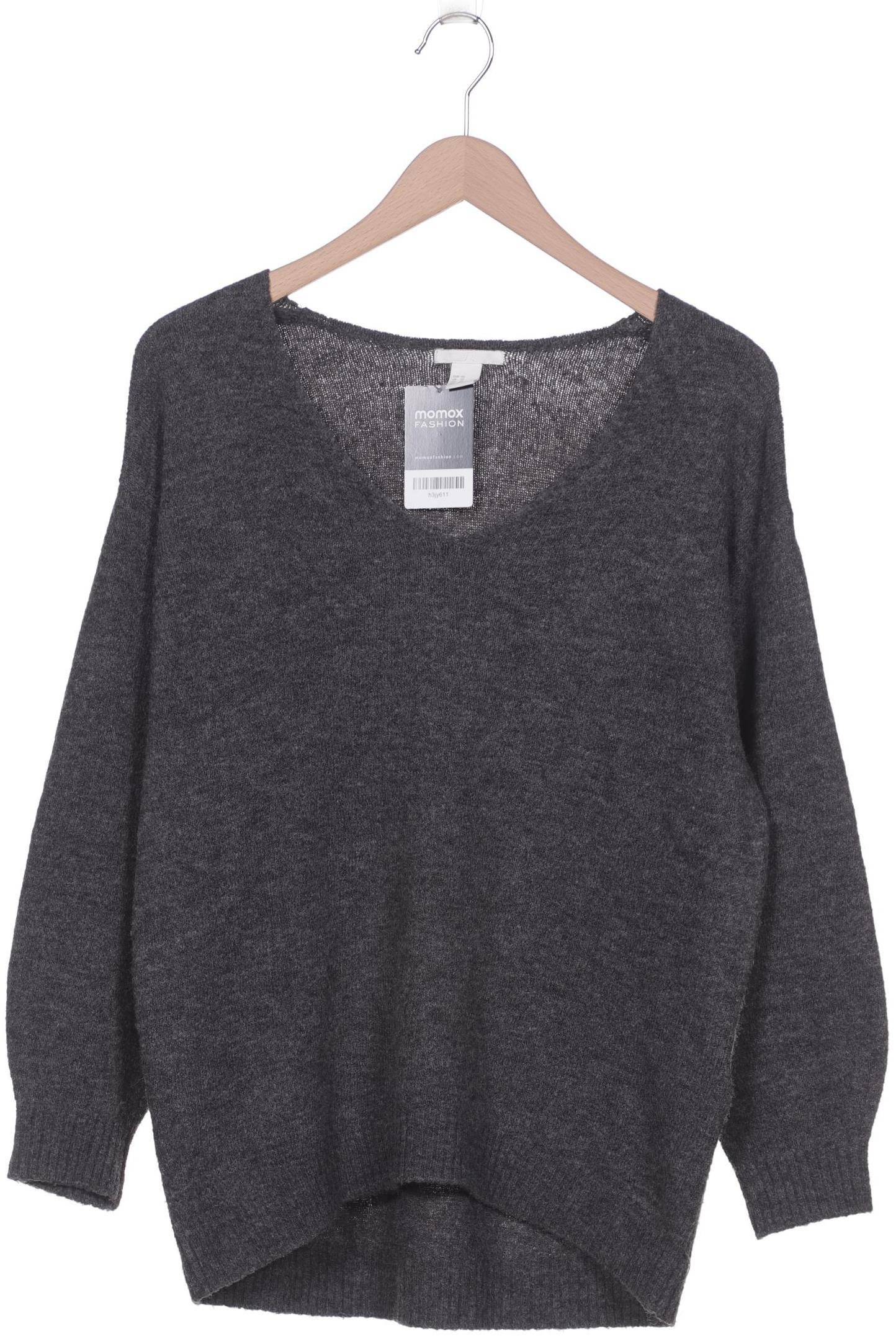 

H&M Damen Pullover, grau, Gr. 34